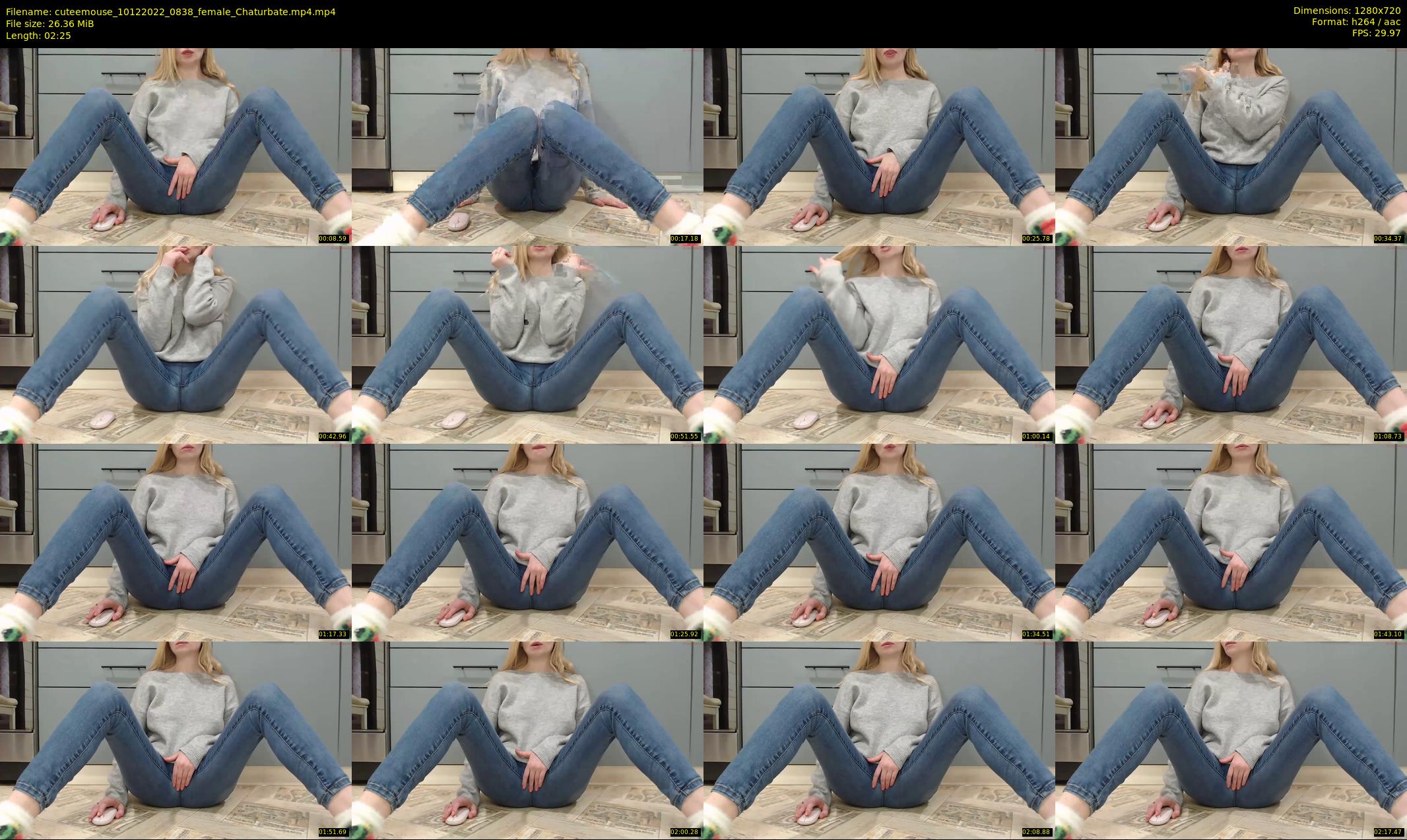 cuteemouse — 3 minute Chaturbate female cam show recording, 720p, Dec 10, 2022