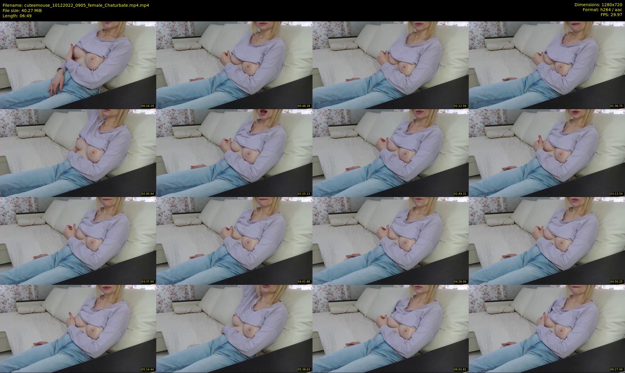 cuteemouse — 7 minute Chaturbate female cam show recording, 720p, Dec 10, 2022