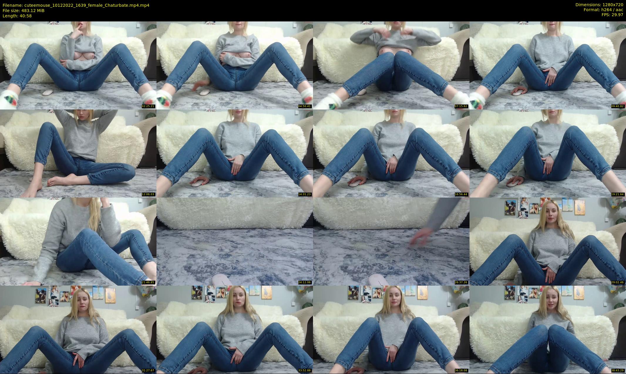cuteemouse — 41 minute Chaturbate female cam show recording, 720p, Dec 10, 2022