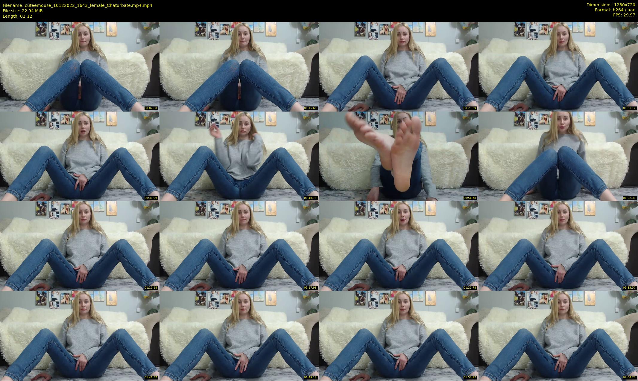 cuteemouse — 3 minute Chaturbate female cam show recording, 720p, Dec 10, 2022