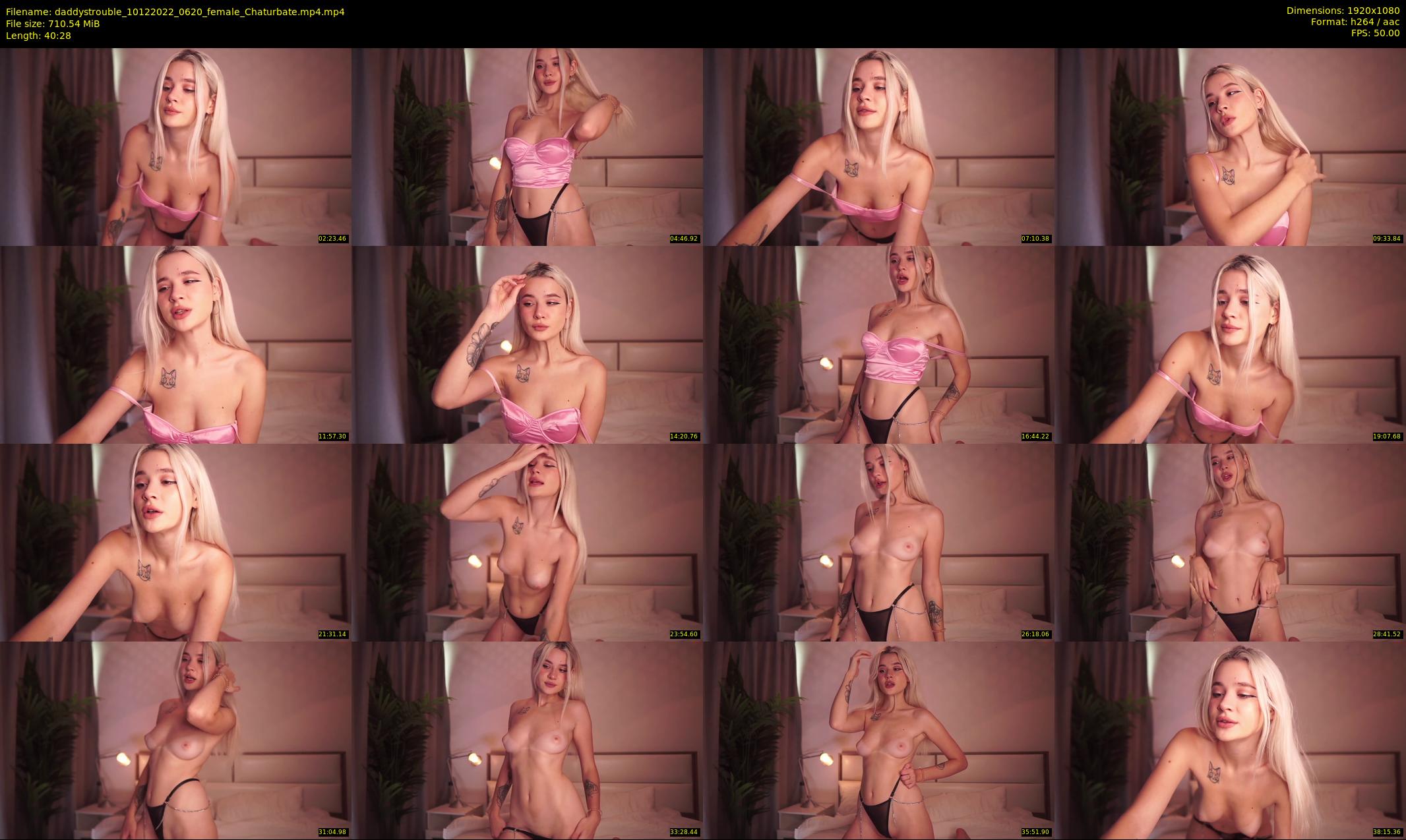 daddystrouble — 41 minute Chaturbate female cam show recording, 1080p, Dec 10, 2022