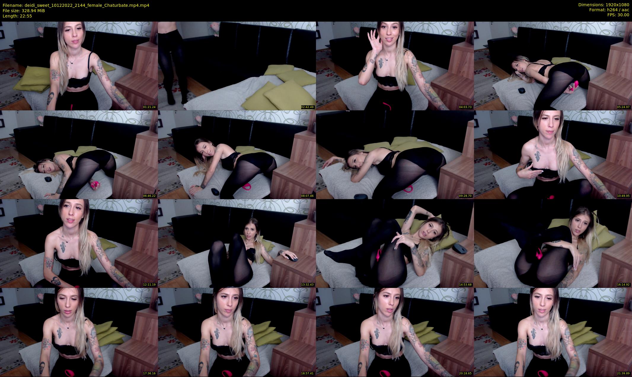 deidi_sweet — 23 minute Chaturbate female cam show recording, 1080p, Dec 10, 2022