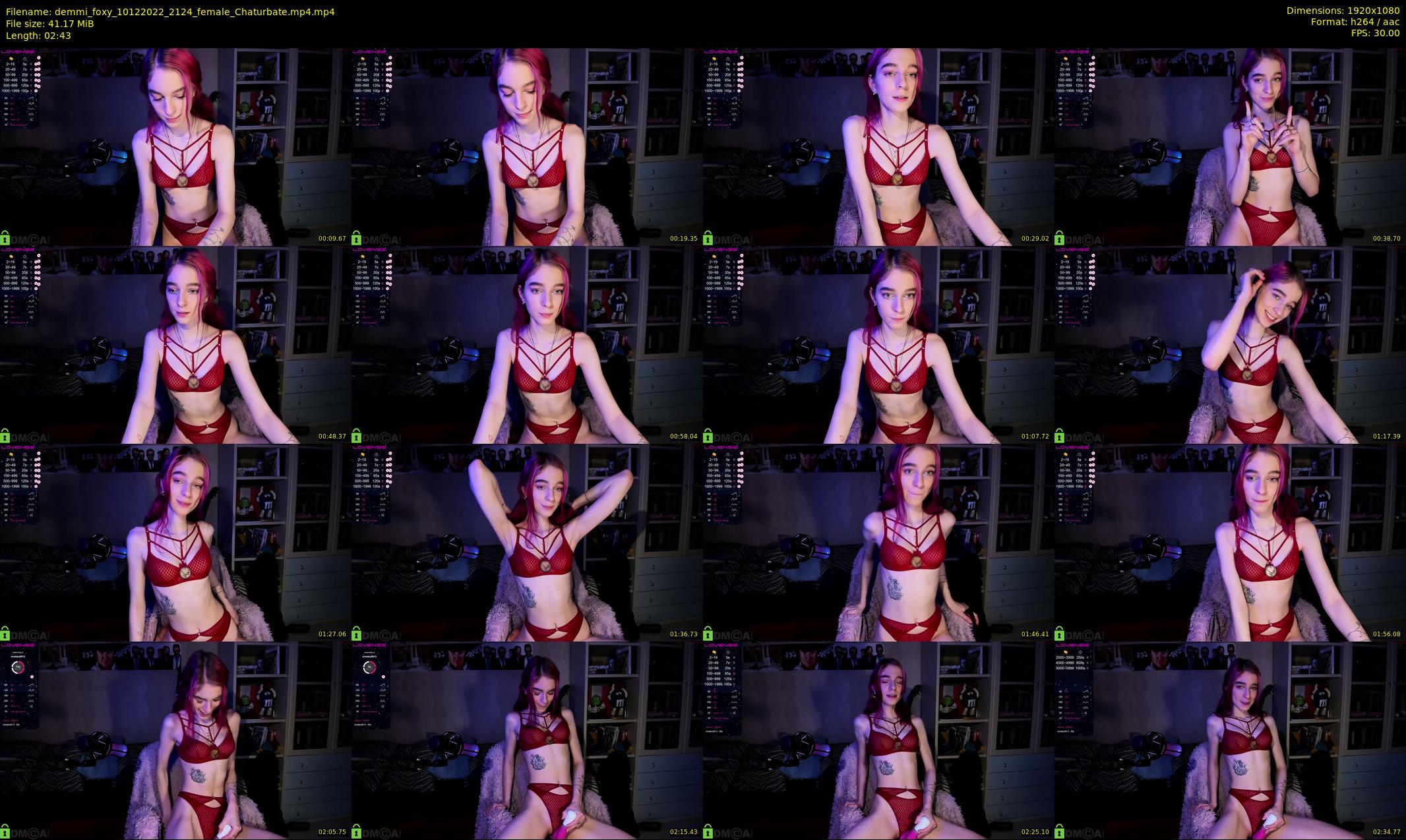 demmi_foxy — 3 minute Chaturbate couple cam show recording, 1080p, Dec 10, 2022