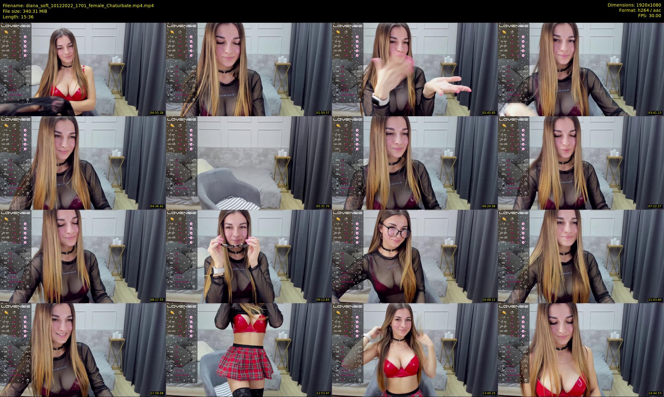 diana_soft — 16 minute Chaturbate female cam show recording, 1080p, Dec 10, 2022