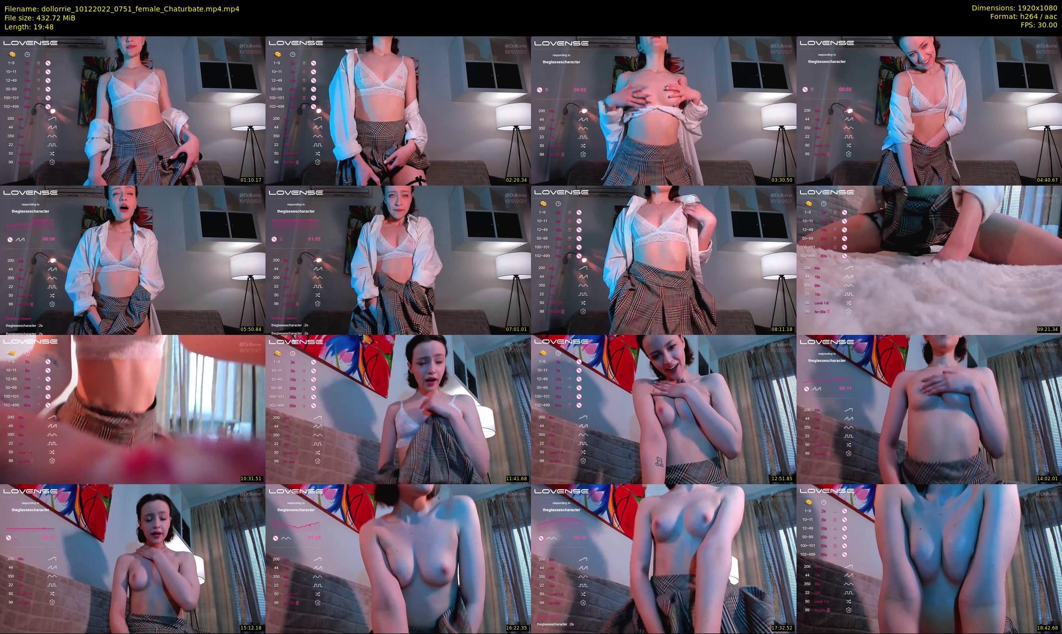 dollorrie — 20 minute Chaturbate couple cam show recording, 1080p, Dec 10, 2022