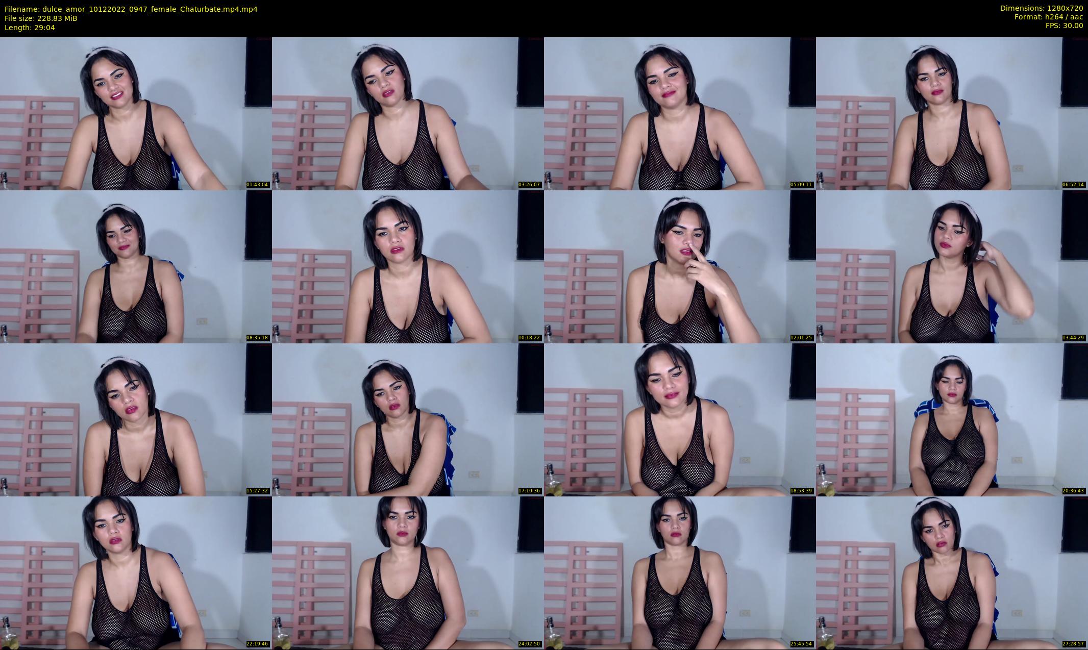 dulce_amor — 30 minute Chaturbate female cam show recording, 720p, Dec 10, 2022