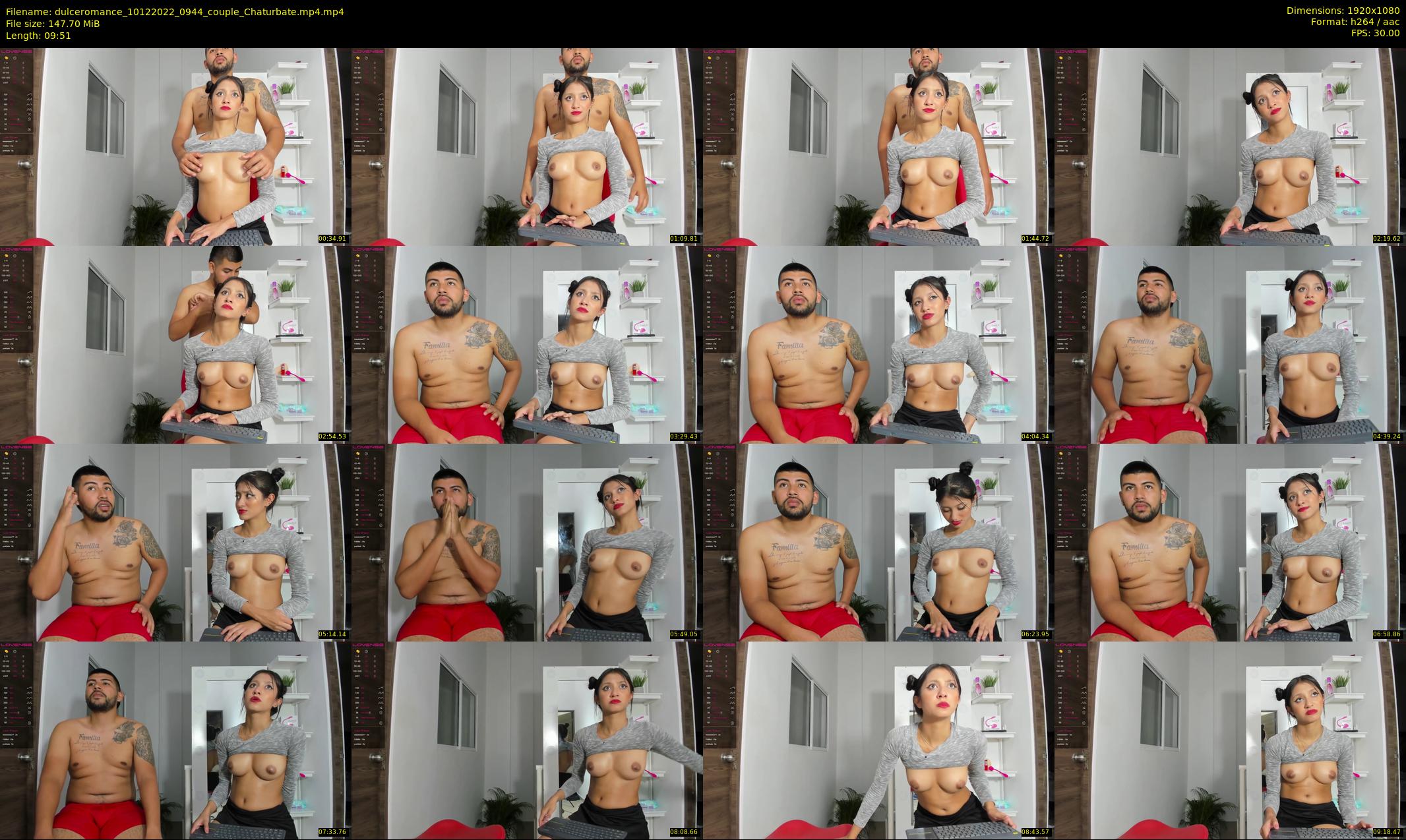 dulceromance — 10 minute Chaturbate couple cam show recording, 1080p, Dec 10, 2022
