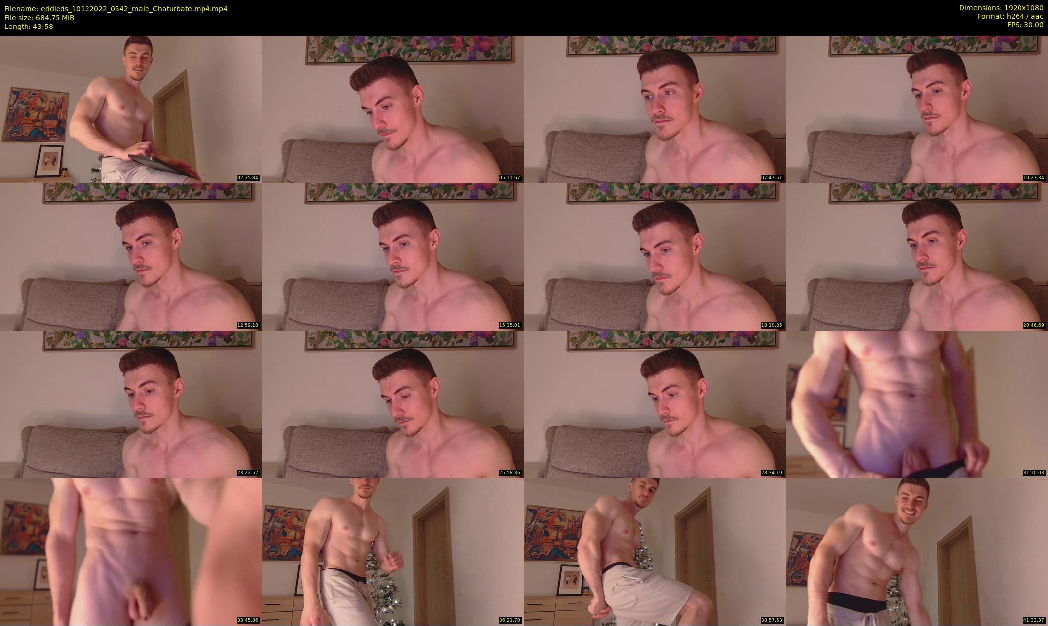 eddieds — 44 minute Chaturbate male cam show recording, 1080p, Dec 10, 2022