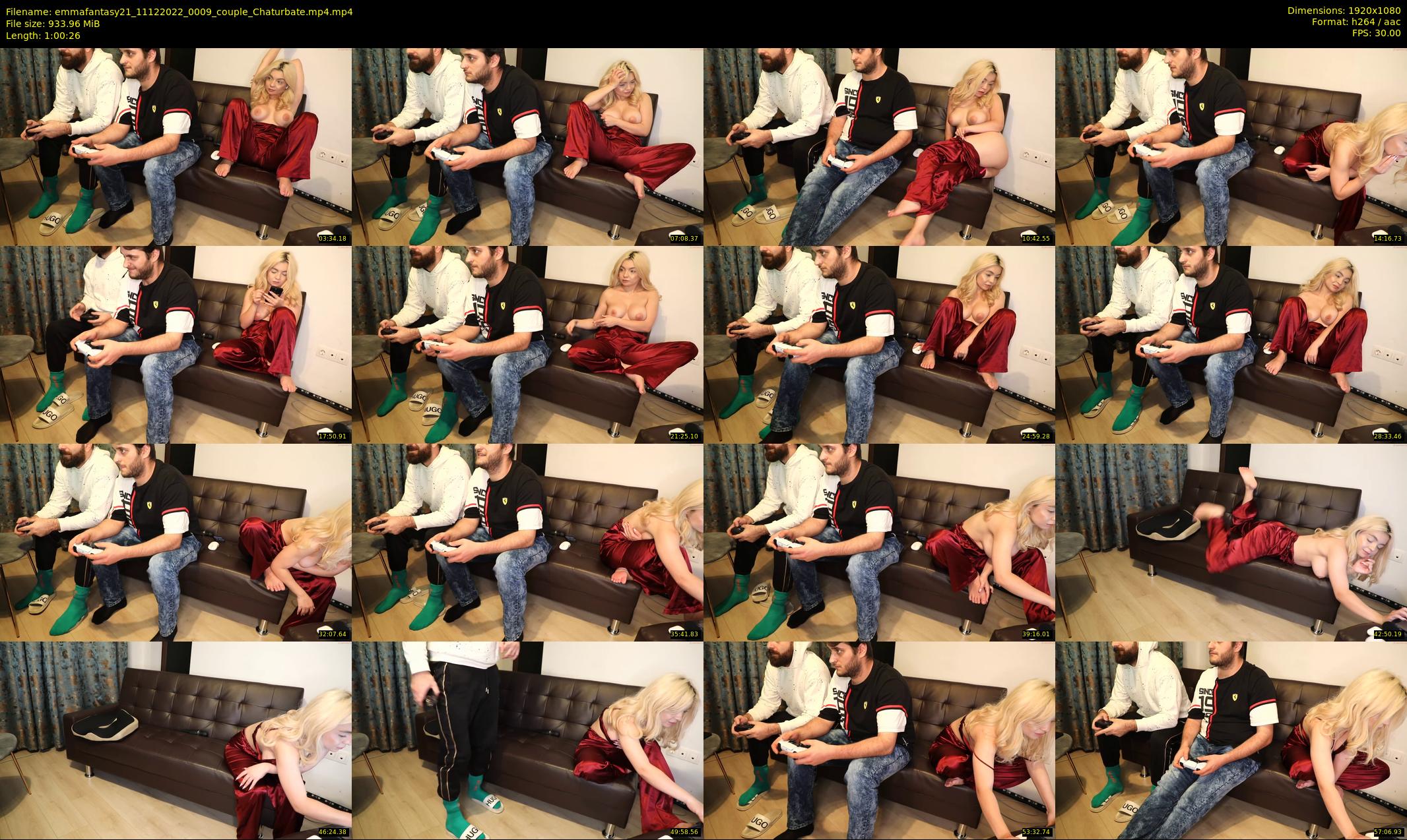 emmafantasy21 — 61 minute Chaturbate couple cam show recording, 1080p, Dec 11, 2022