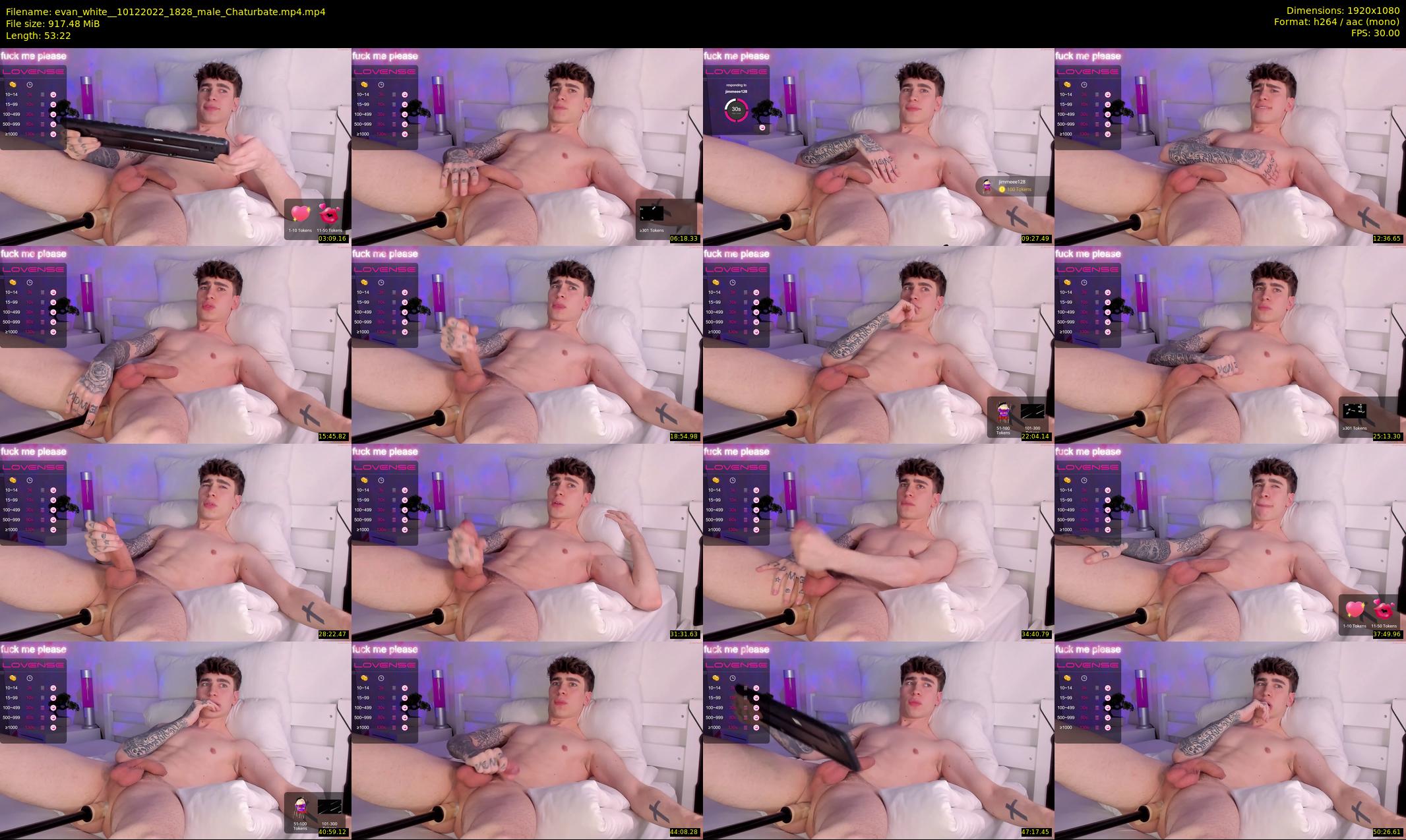 evan_white_ — 54 minute Chaturbate male cam show recording, 1080p, Dec 10, 2022