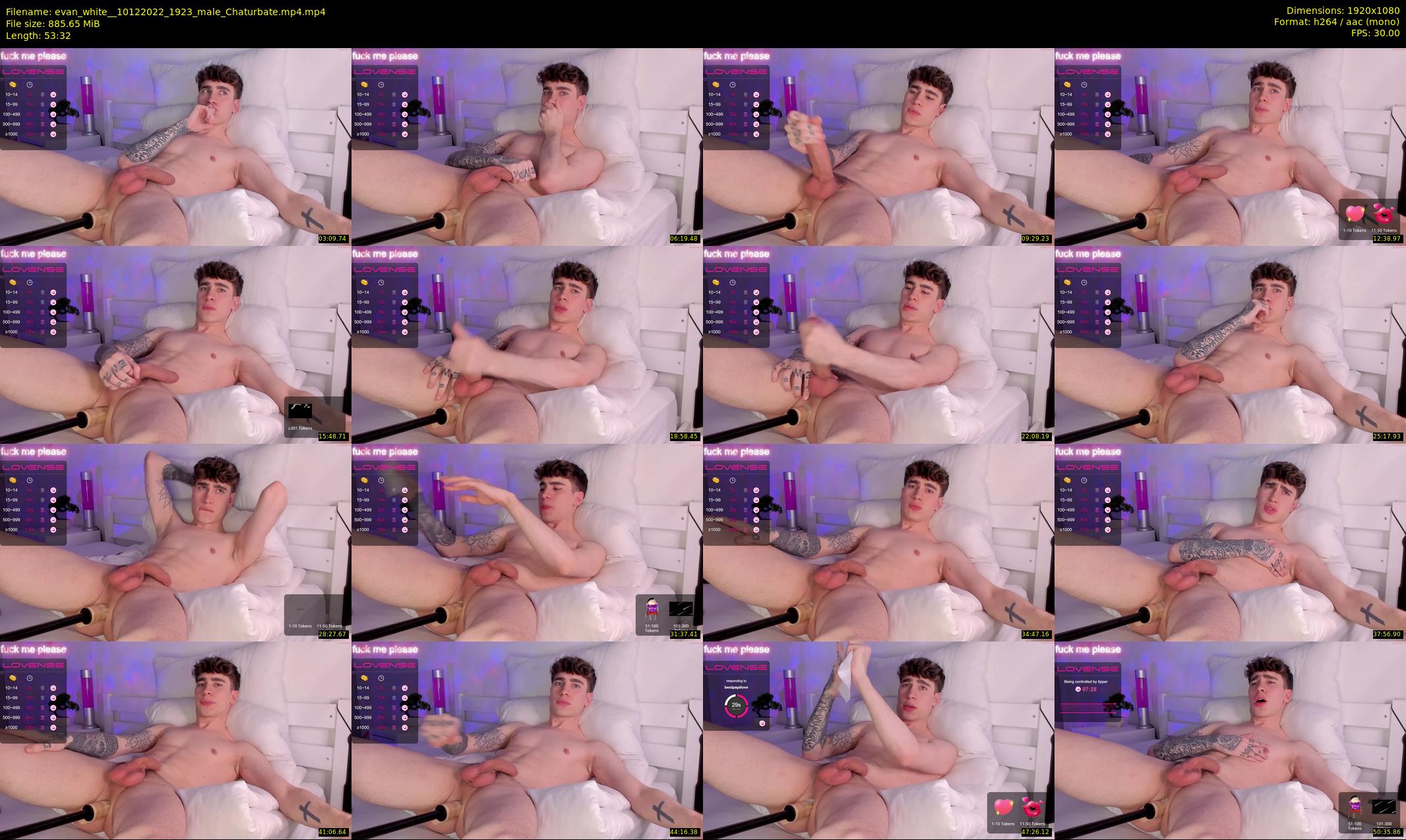 evan_white_ — 54 minute Chaturbate male cam show recording, 1080p, Dec 10, 2022