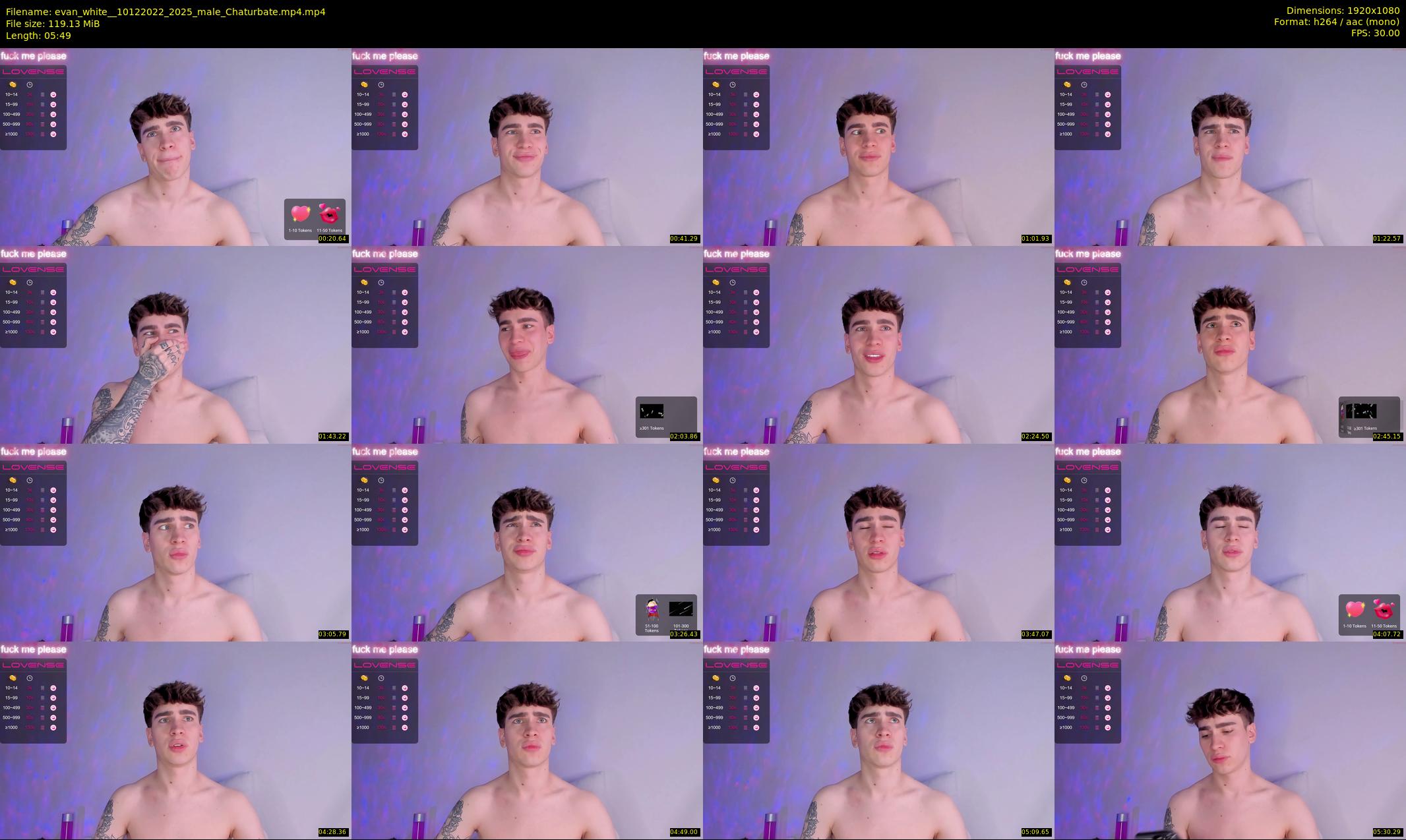 evan_white_ — 6 minute Chaturbate male cam show recording, 1080p, Dec 10, 2022