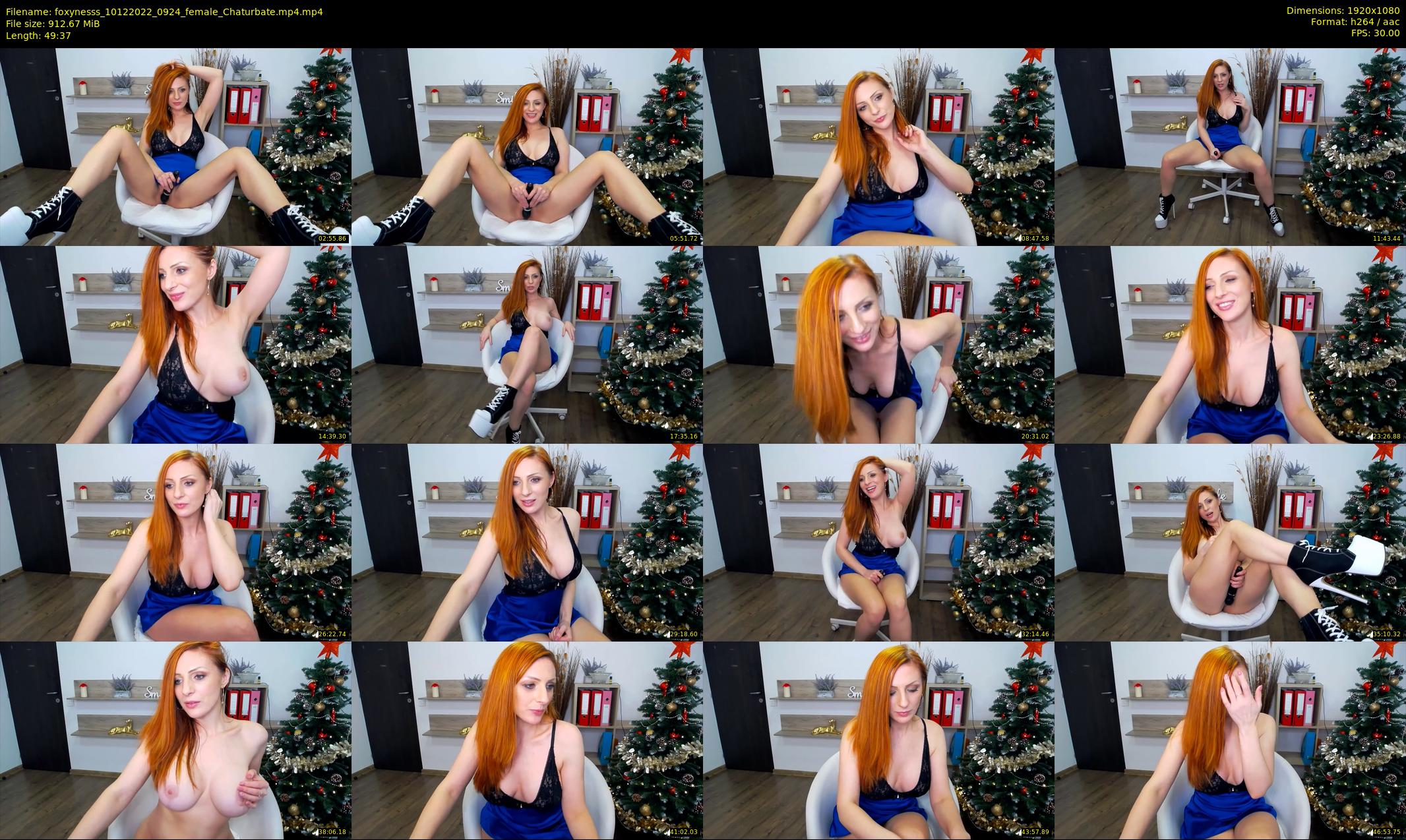 foxynesss — 50 minute Chaturbate female cam show recording, 1080p, Dec 10, 2022