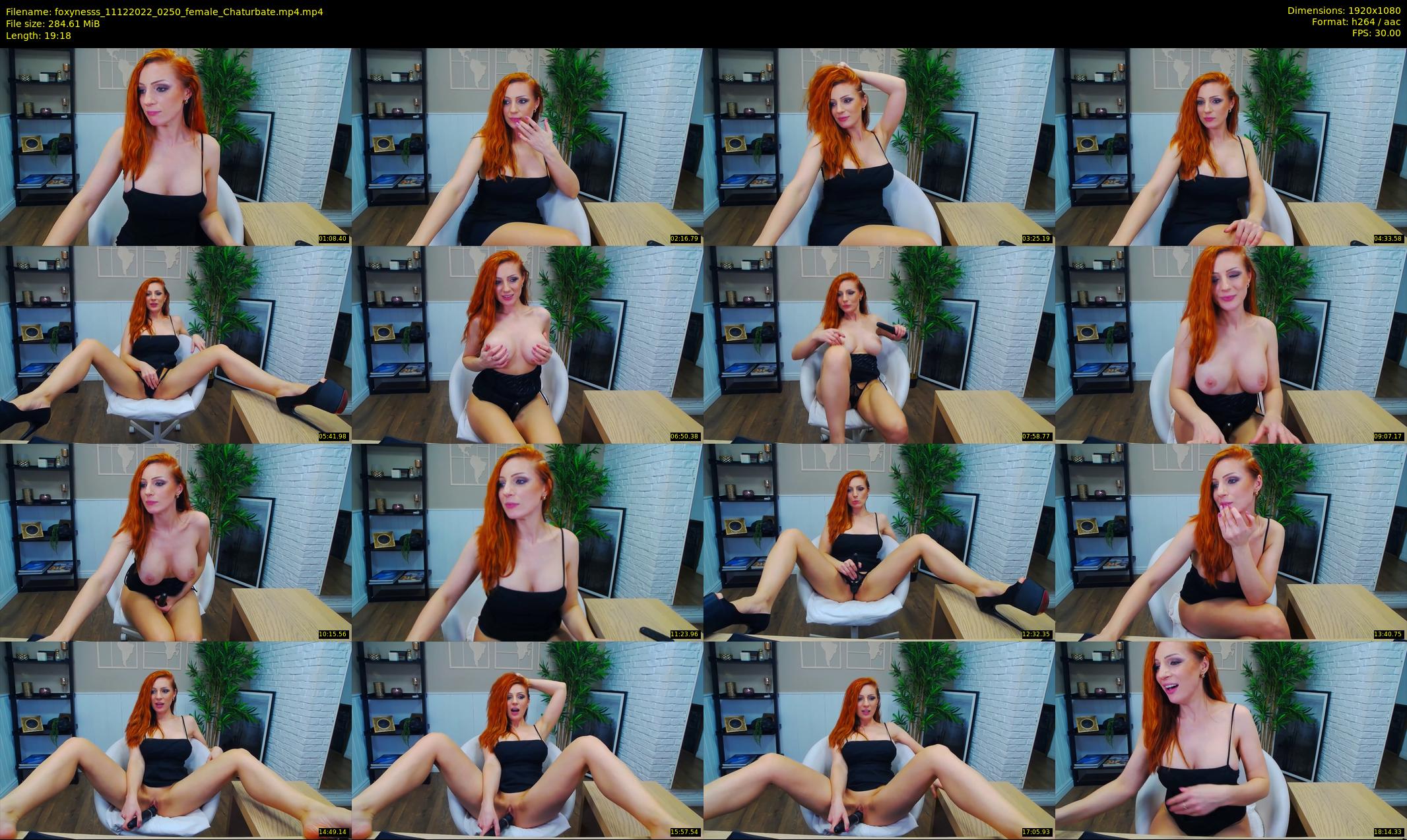 foxynesss — 20 minute Chaturbate female cam show recording, 1080p, Dec 11, 2022