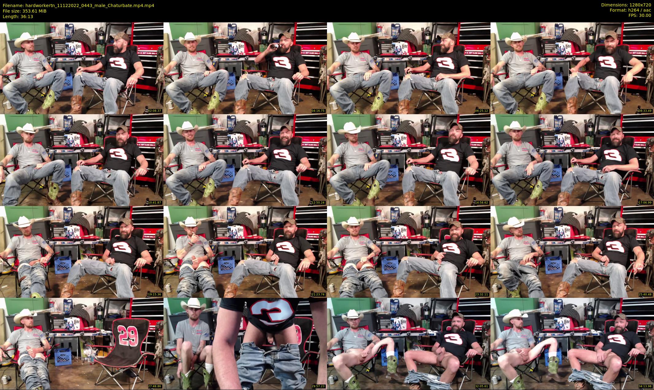 hardworkertn — 37 minute Chaturbate male cam show recording, 720p, Dec 11, 2022