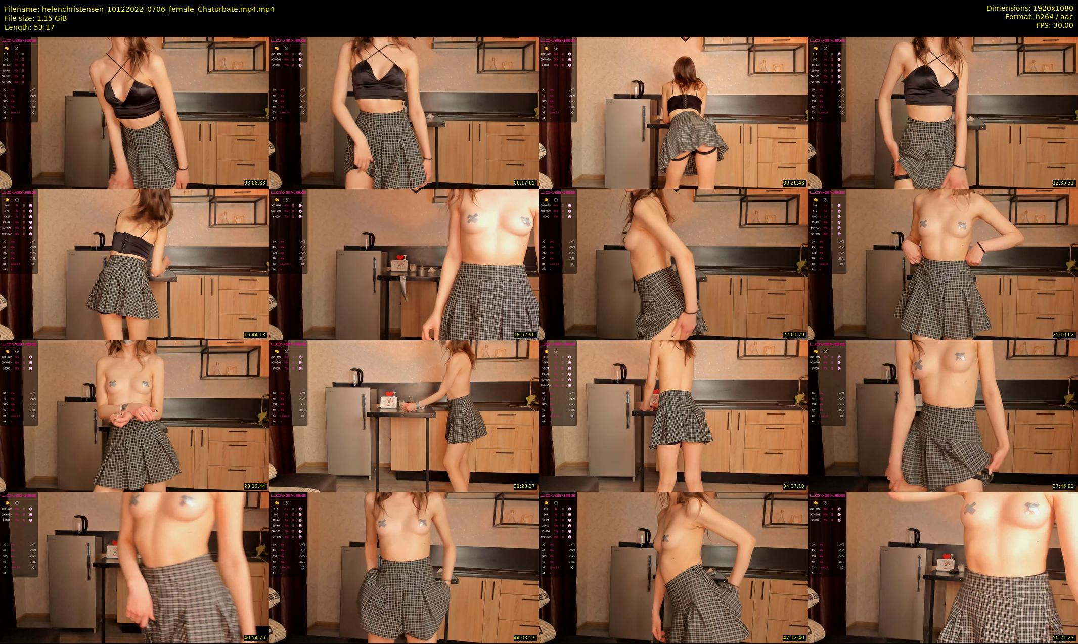 helenchristensen — 54 minute Chaturbate female cam show recording, 1080p, Dec 10, 2022