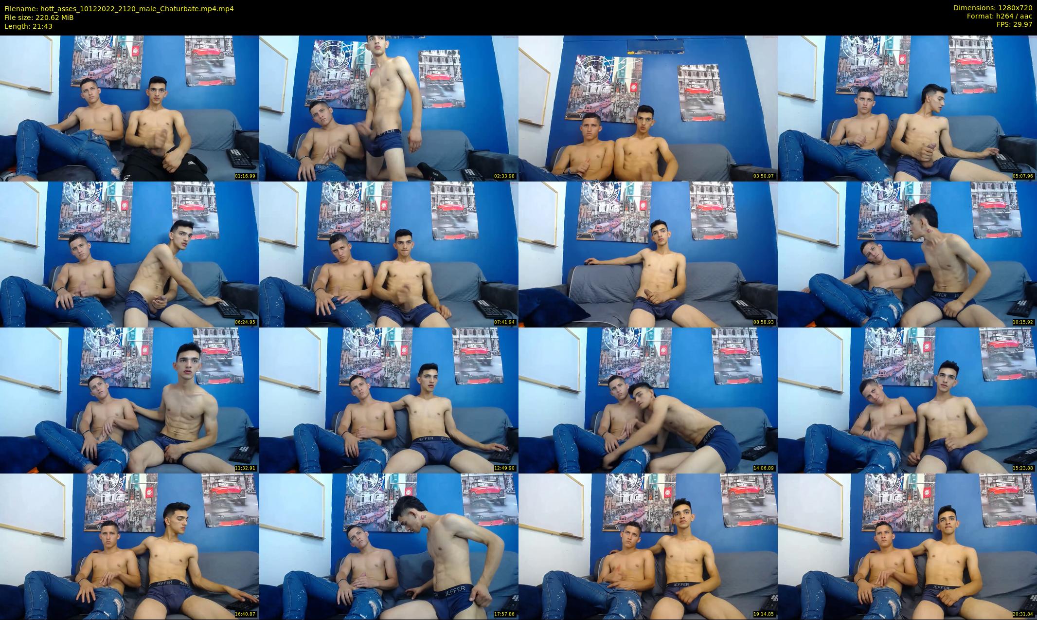 hott_asses — 22 minute Chaturbate male cam show recording, 720p, Dec 10, 2022