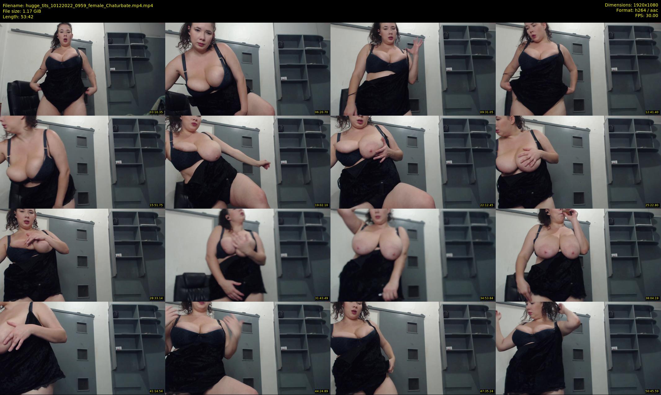 hugge_tits — 54 minute Chaturbate female cam show recording, 1080p, Dec 10, 2022