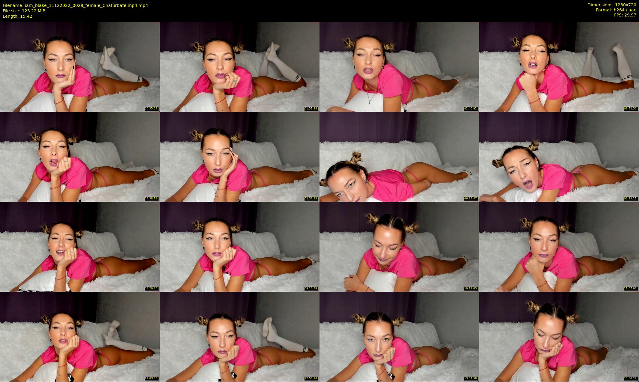 iam_blake — 16 minute Chaturbate female cam show recording, 720p, Dec 11, 2022