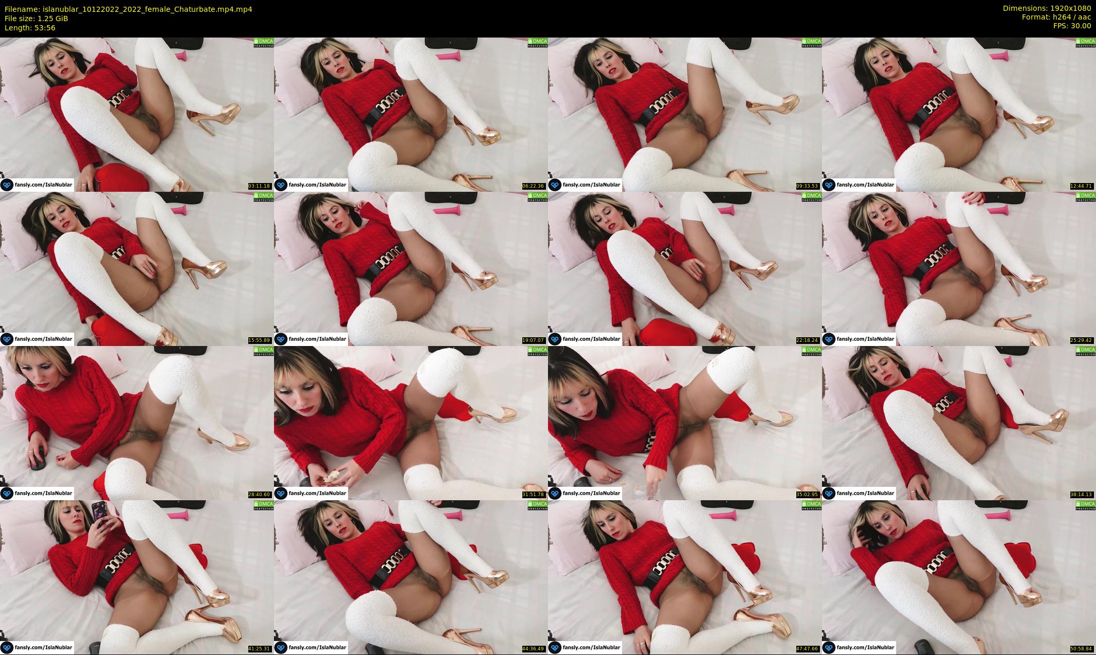 islanublar — 54 minute Chaturbate female cam show recording, 1080p, Dec 10, 2022