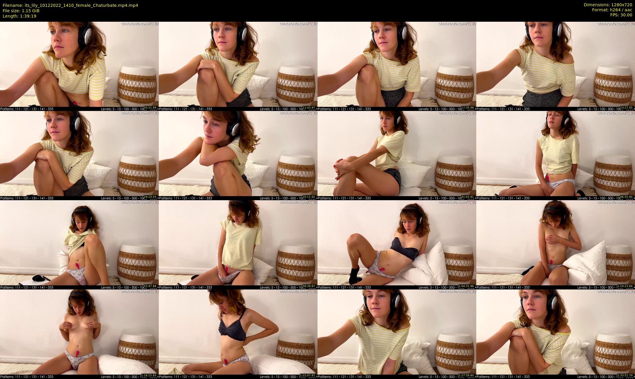 its_lily — 100 minute Chaturbate female cam show recording, 720p, Dec 10, 2022