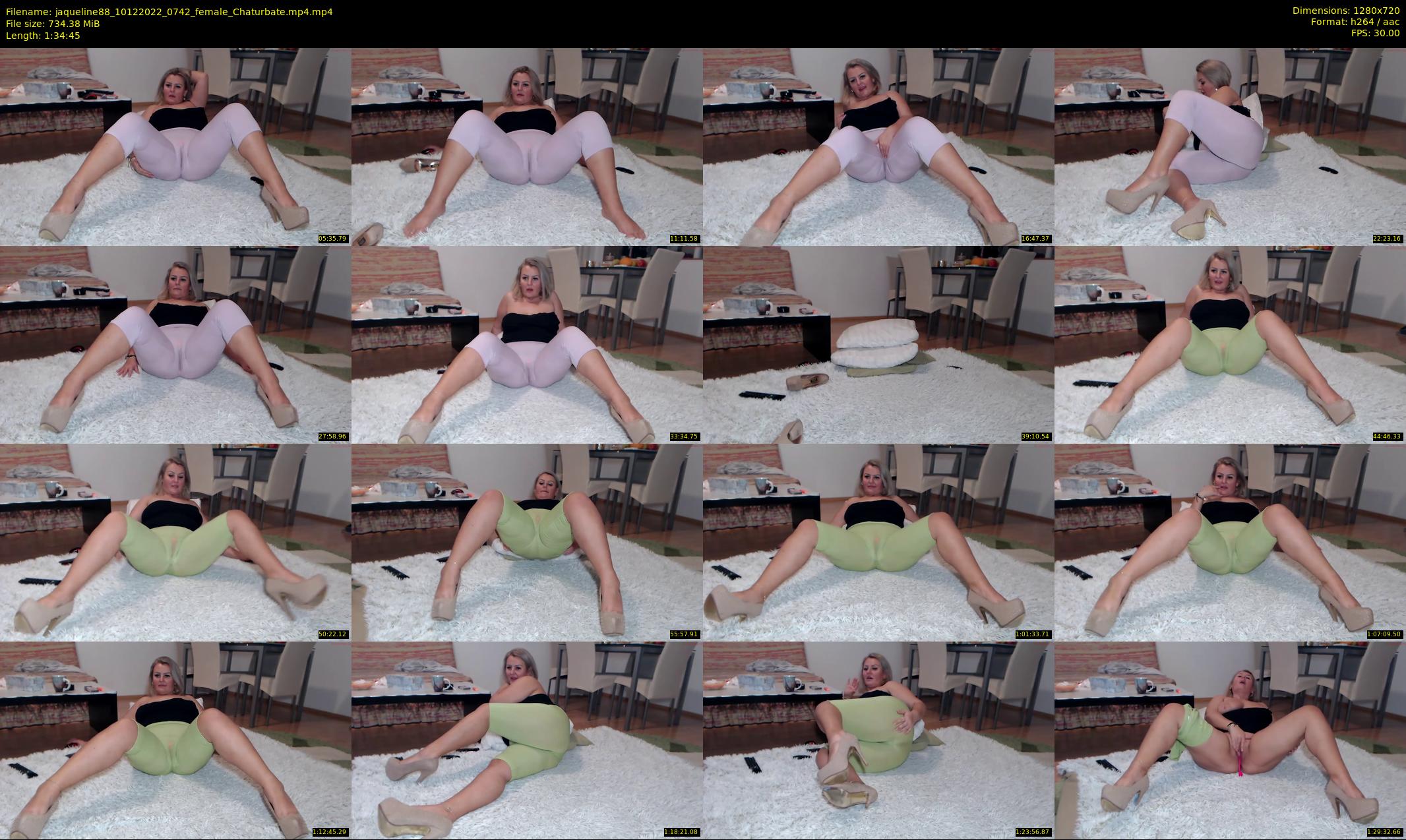 jaqueline88 — 95 minute Chaturbate female cam show recording, 720p, Dec 10, 2022