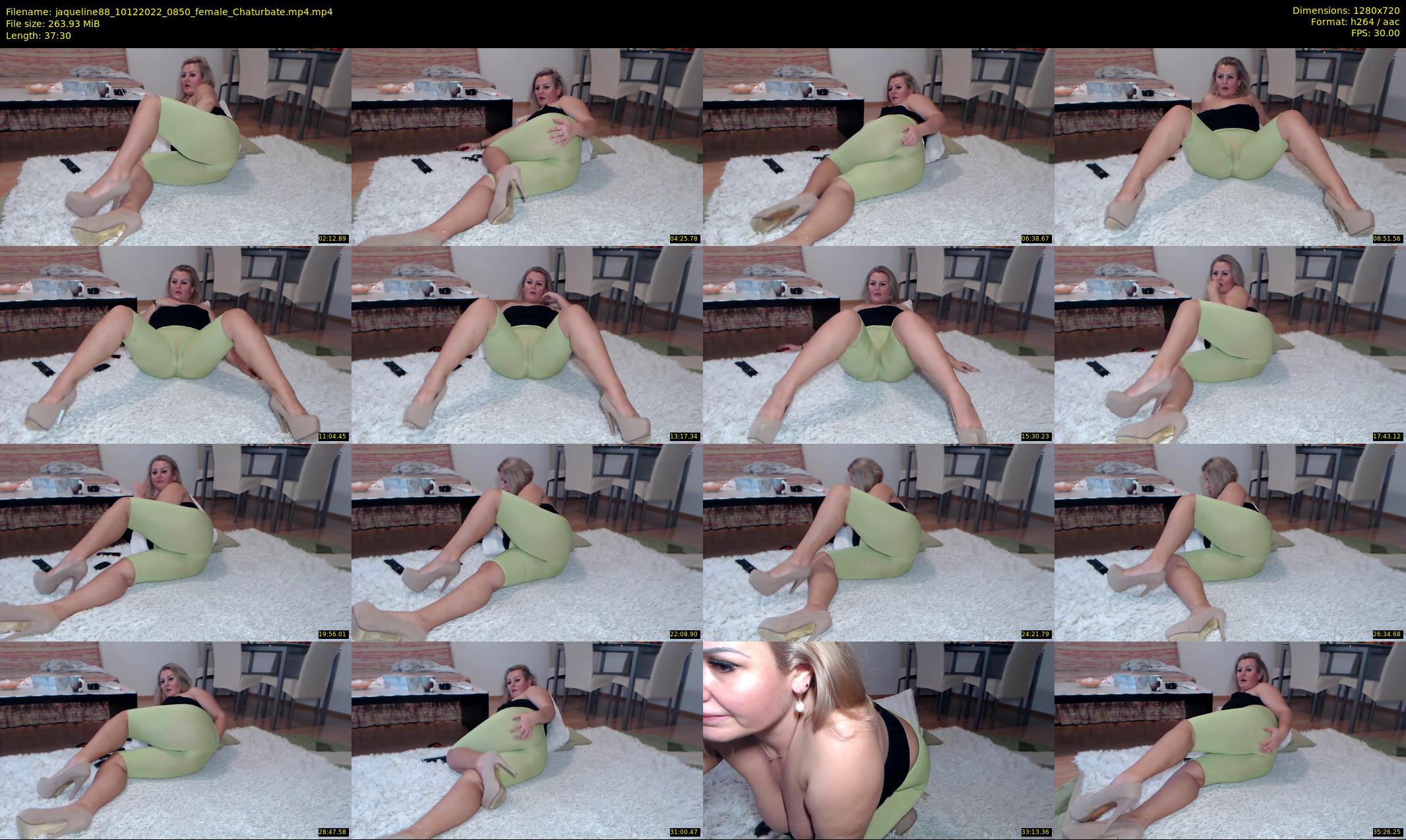 jaqueline88 — 38 minute Chaturbate female cam show recording, 720p, Dec 10, 2022