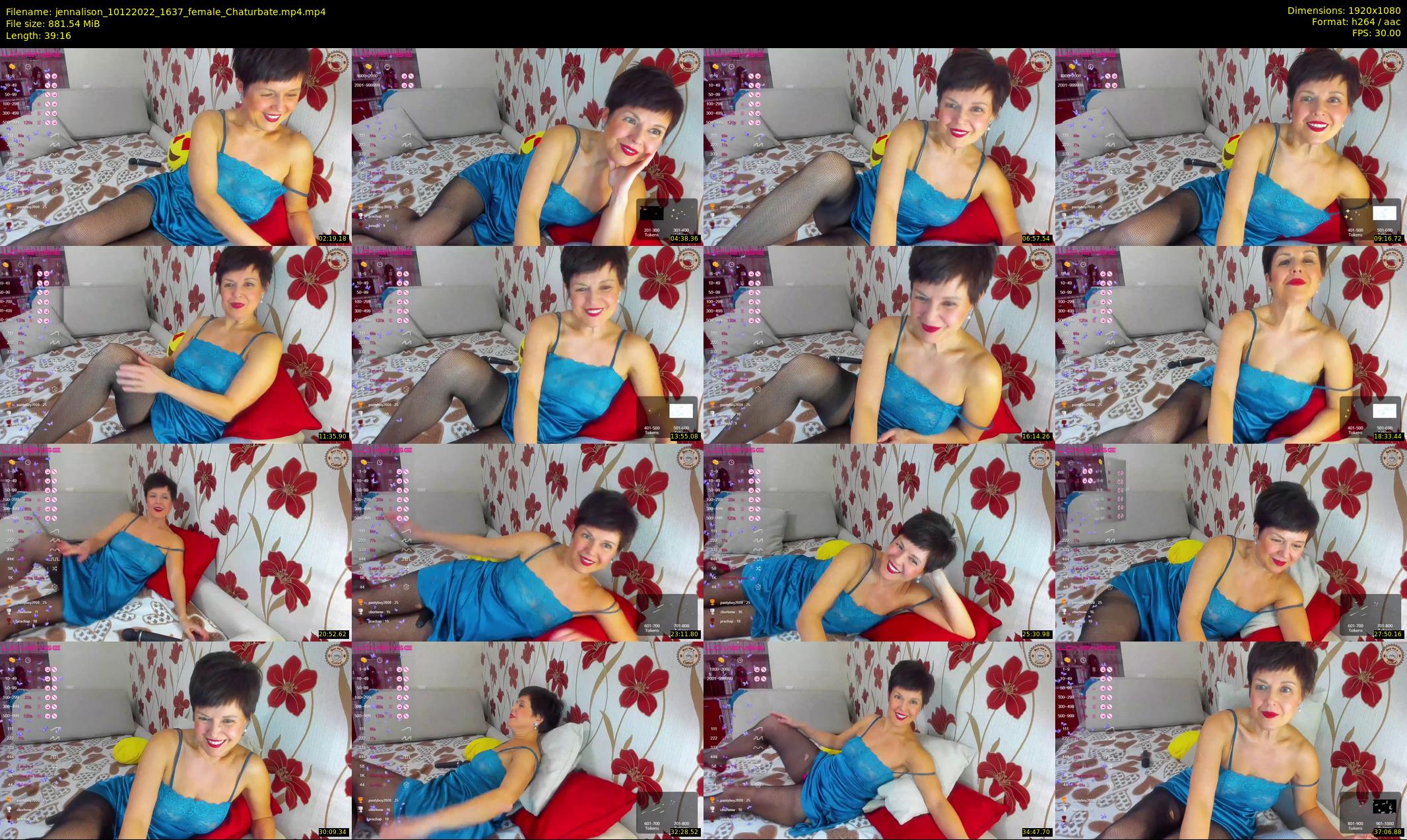 jennalison — 40 minute Chaturbate female cam show recording, 1080p, Dec 10, 2022