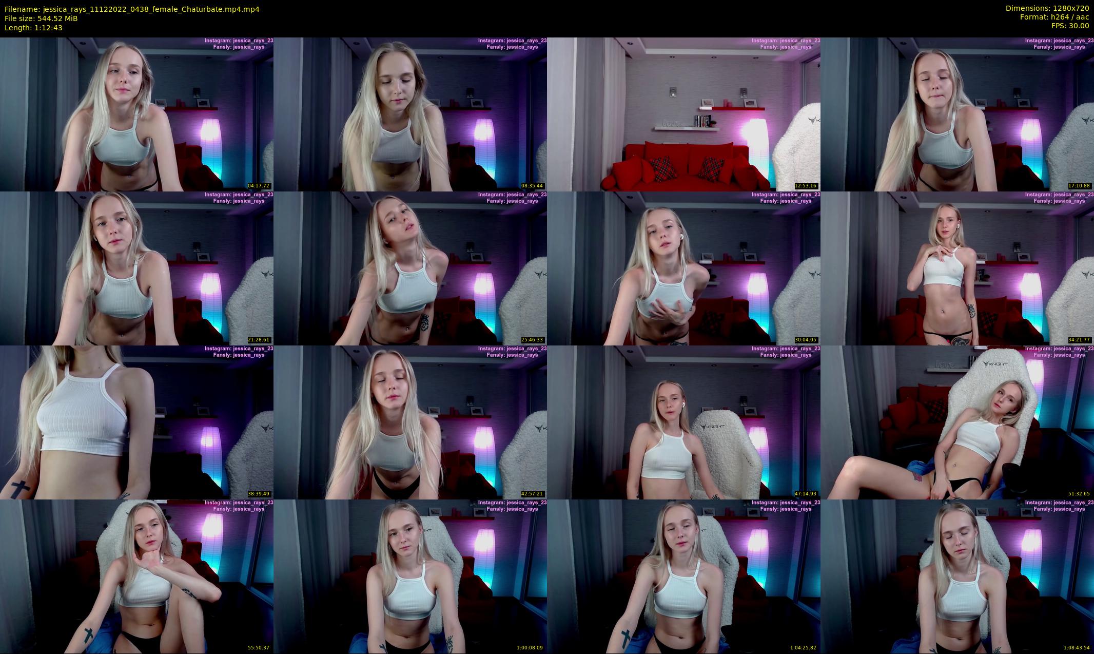jessica_rays — 73 minute Chaturbate couple cam show recording, 720p, Dec 11, 2022
