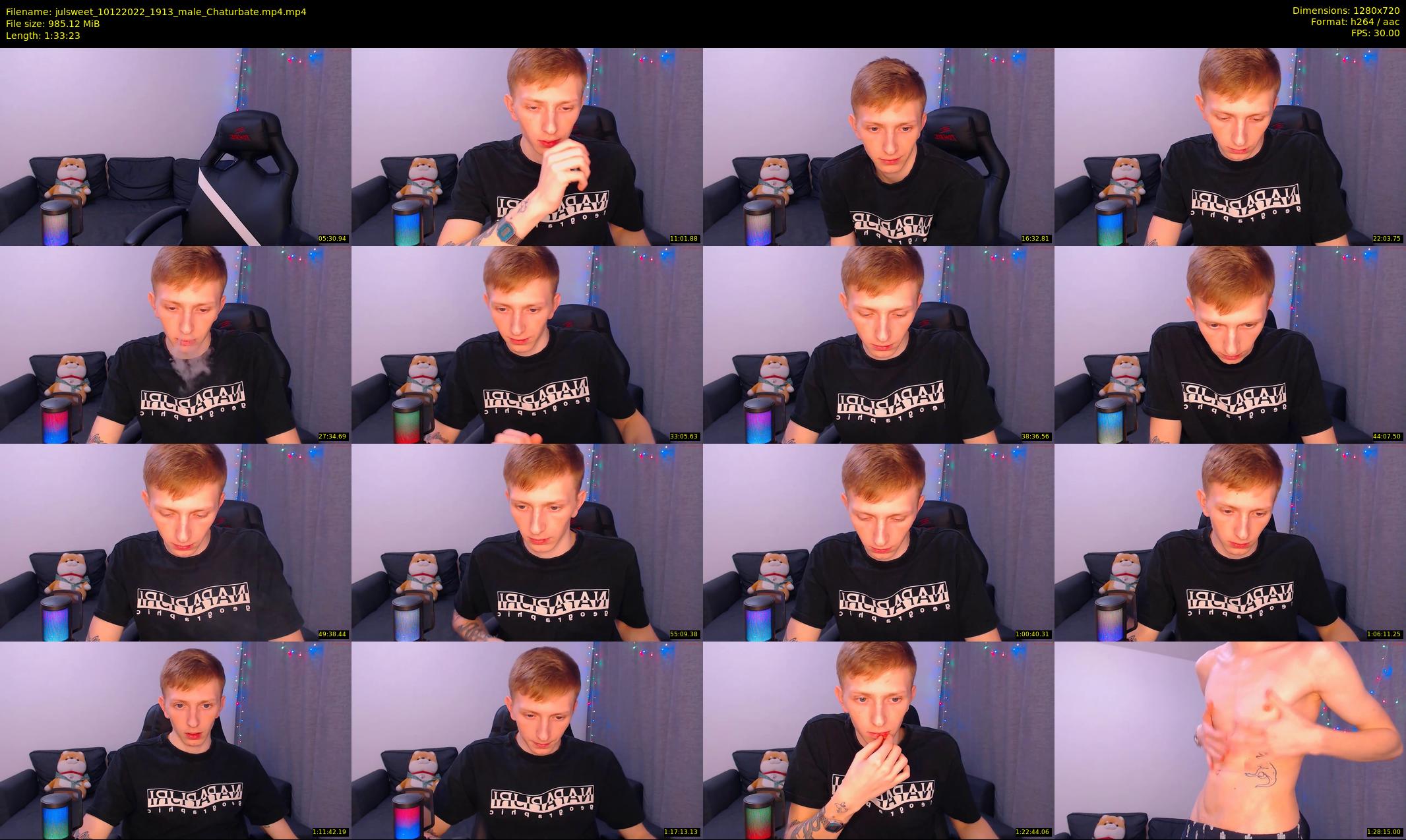 julsweet — 94 minute Chaturbate male cam show recording, 720p, Dec 10, 2022