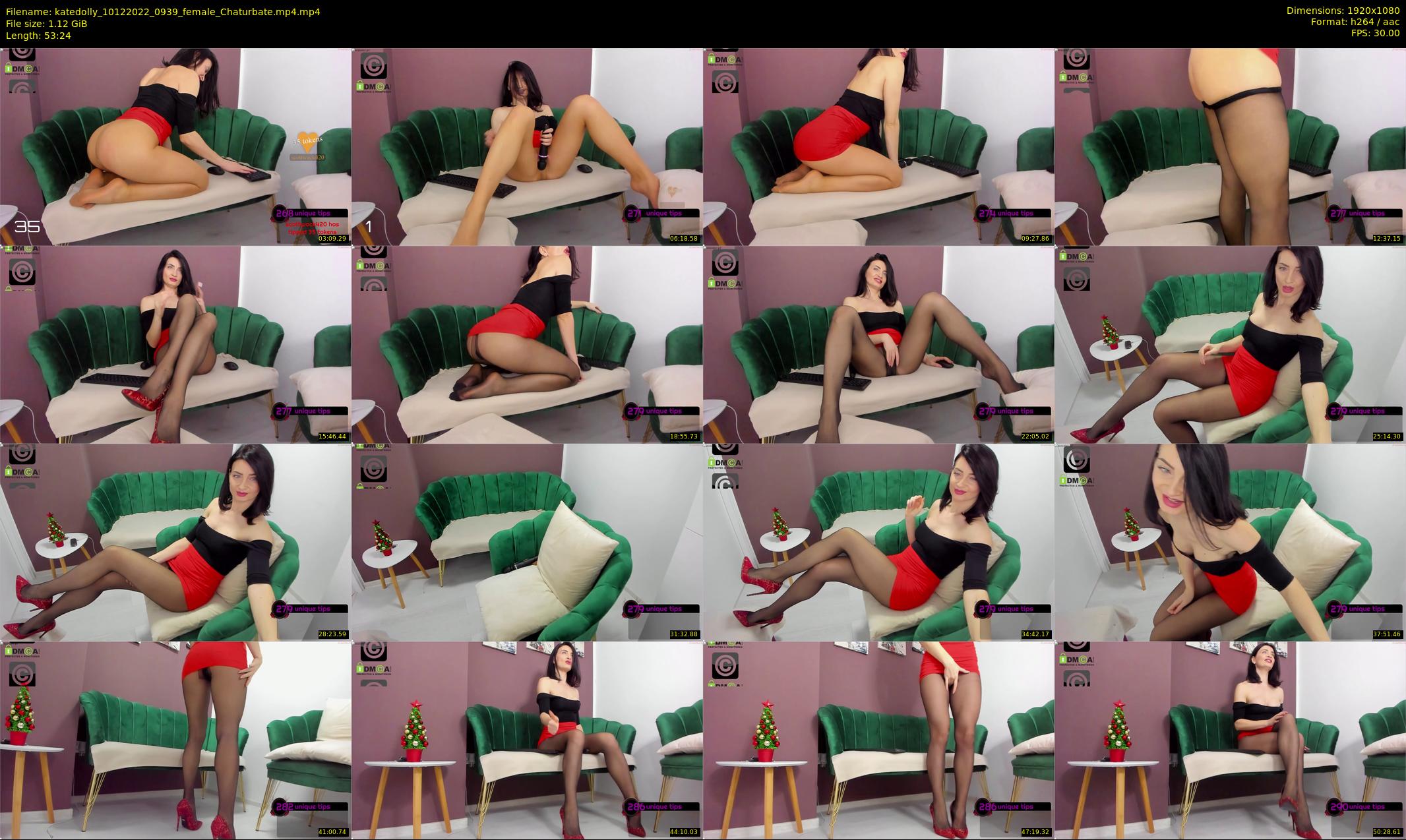katedolly — 54 minute Chaturbate female cam show recording, 1080p, Dec 10, 2022
