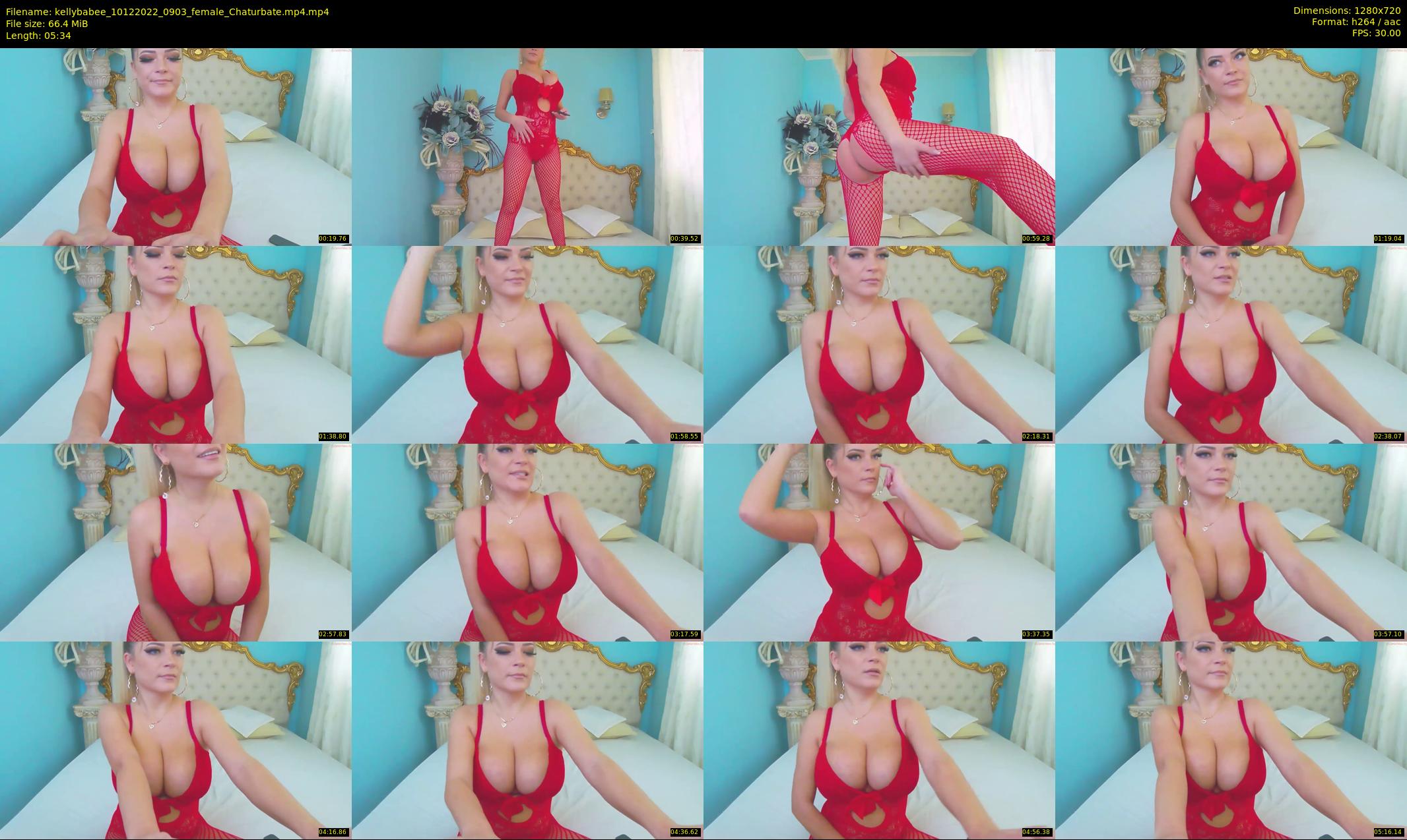 kellybabee — 6 minute Chaturbate female cam show recording, 720p, Dec 10, 2022