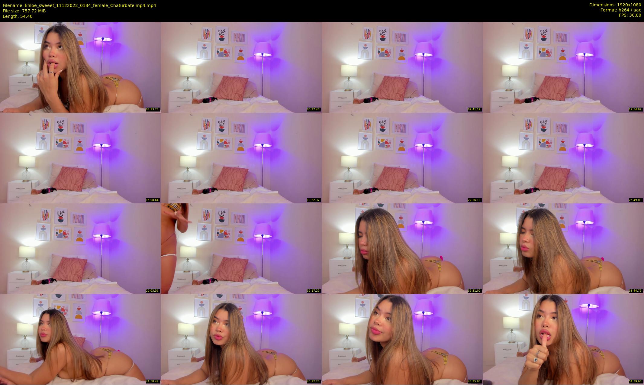khloe_sweeet — 55 minute Chaturbate female cam show recording, 1080p, Dec 11, 2022