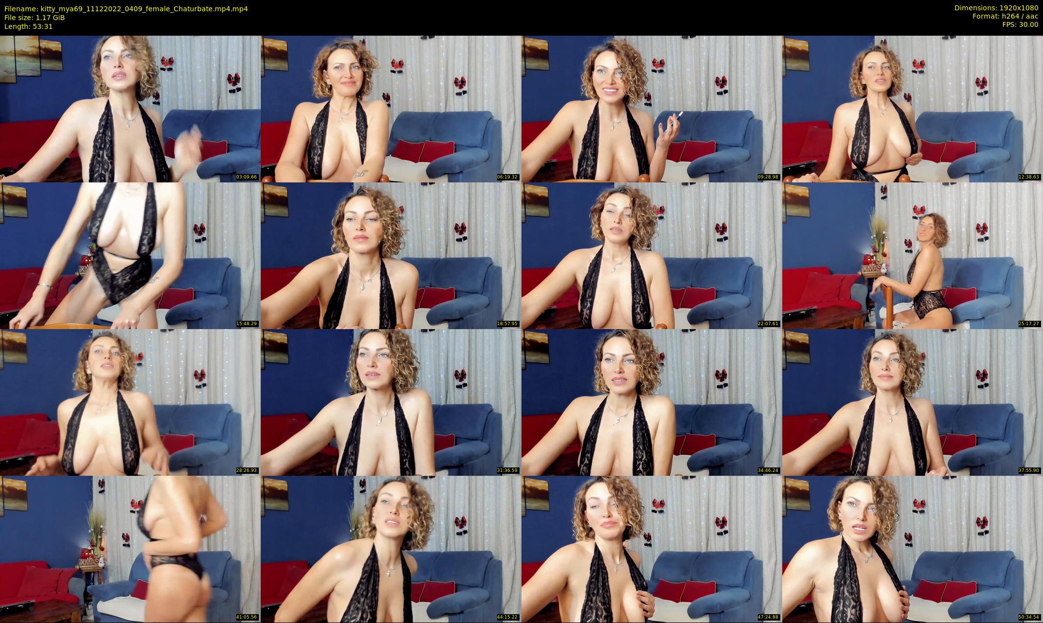 kitty_mya69 — 54 minute Chaturbate female cam show recording, 1080p, Dec 11, 2022