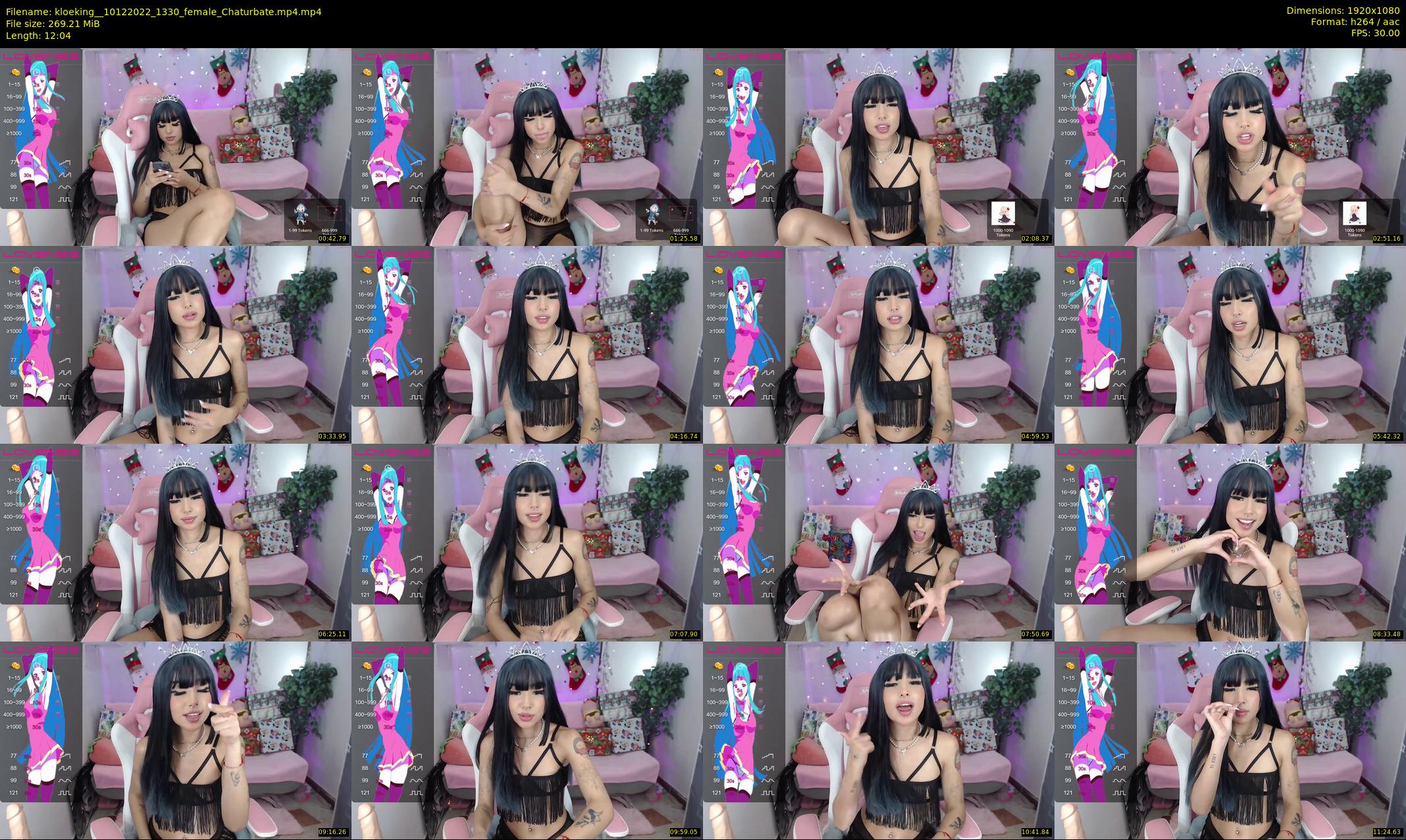 kloeking_ — 13 minute Chaturbate female cam show recording, 1080p, Dec 10, 2022