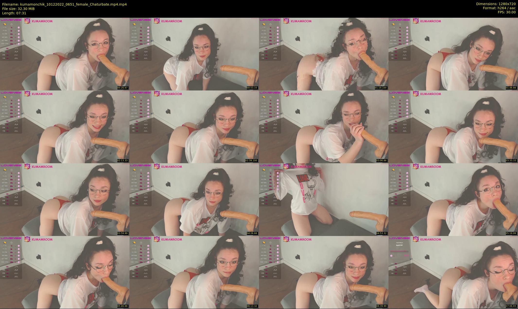 kumamonchik — 8 minute Chaturbate couple cam show recording, 720p, Dec 10, 2022