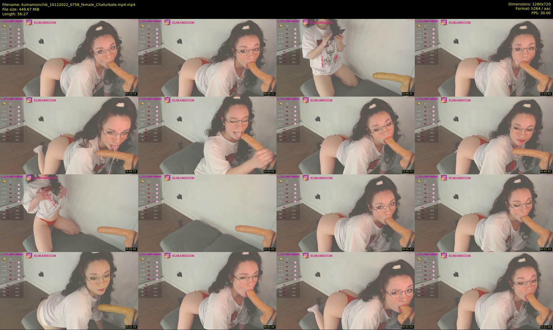 kumamonchik — 57 minute Chaturbate couple cam show recording, 720p, Dec 10, 2022