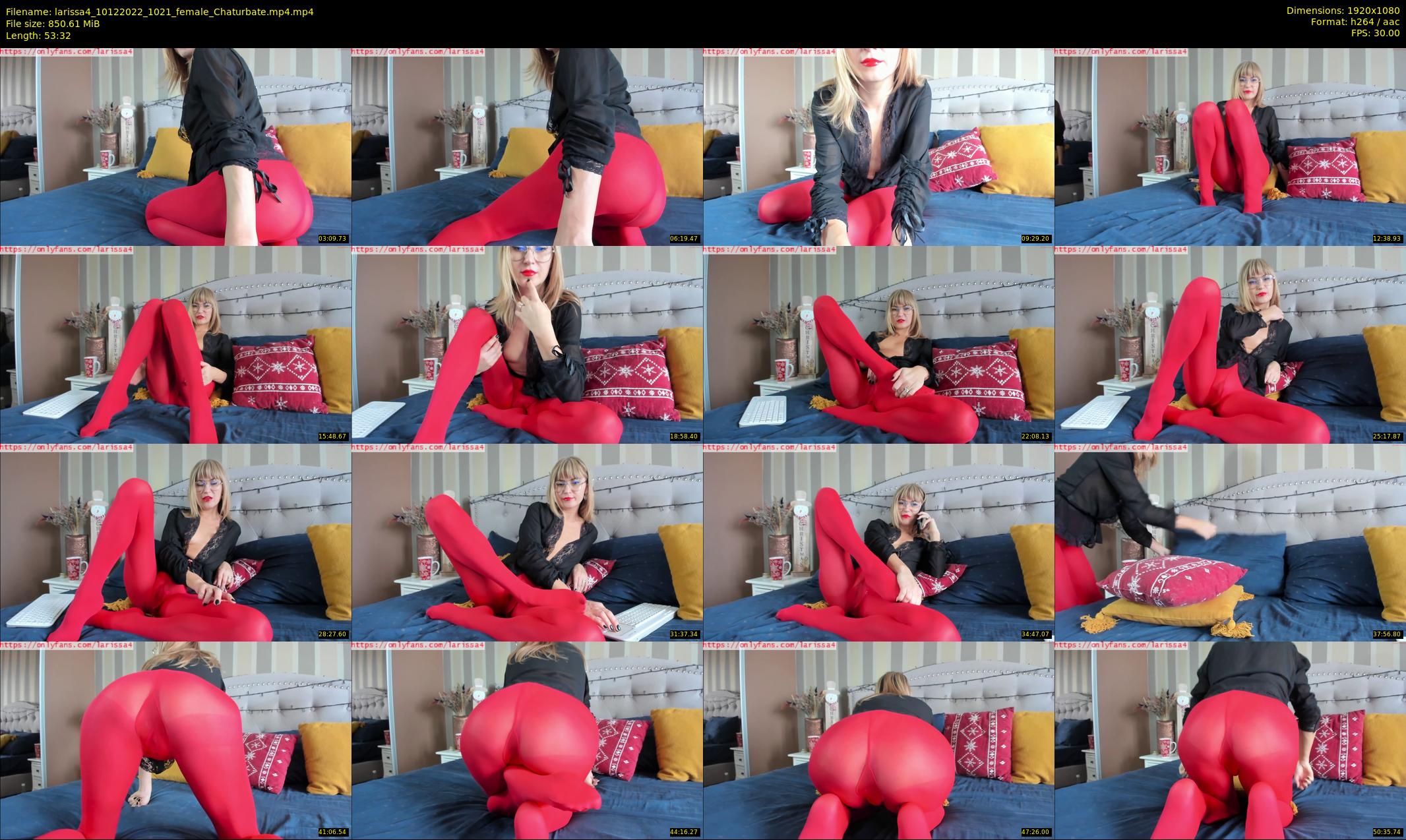 larissa4 — 54 minute Chaturbate female cam show recording, 1080p, Dec 10, 2022