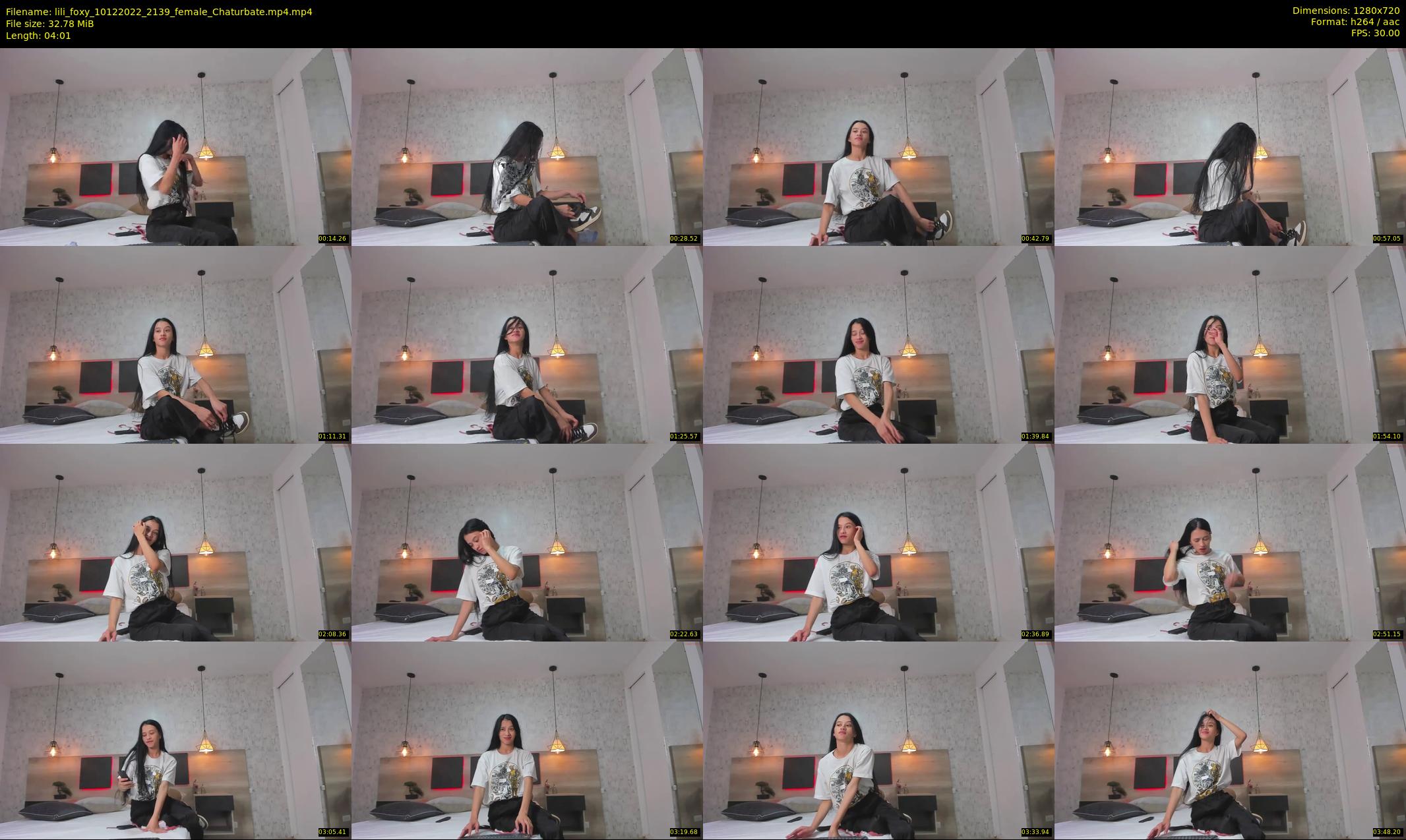 lili_foxy — 5 minute Chaturbate female cam show recording, 720p, Dec 10, 2022