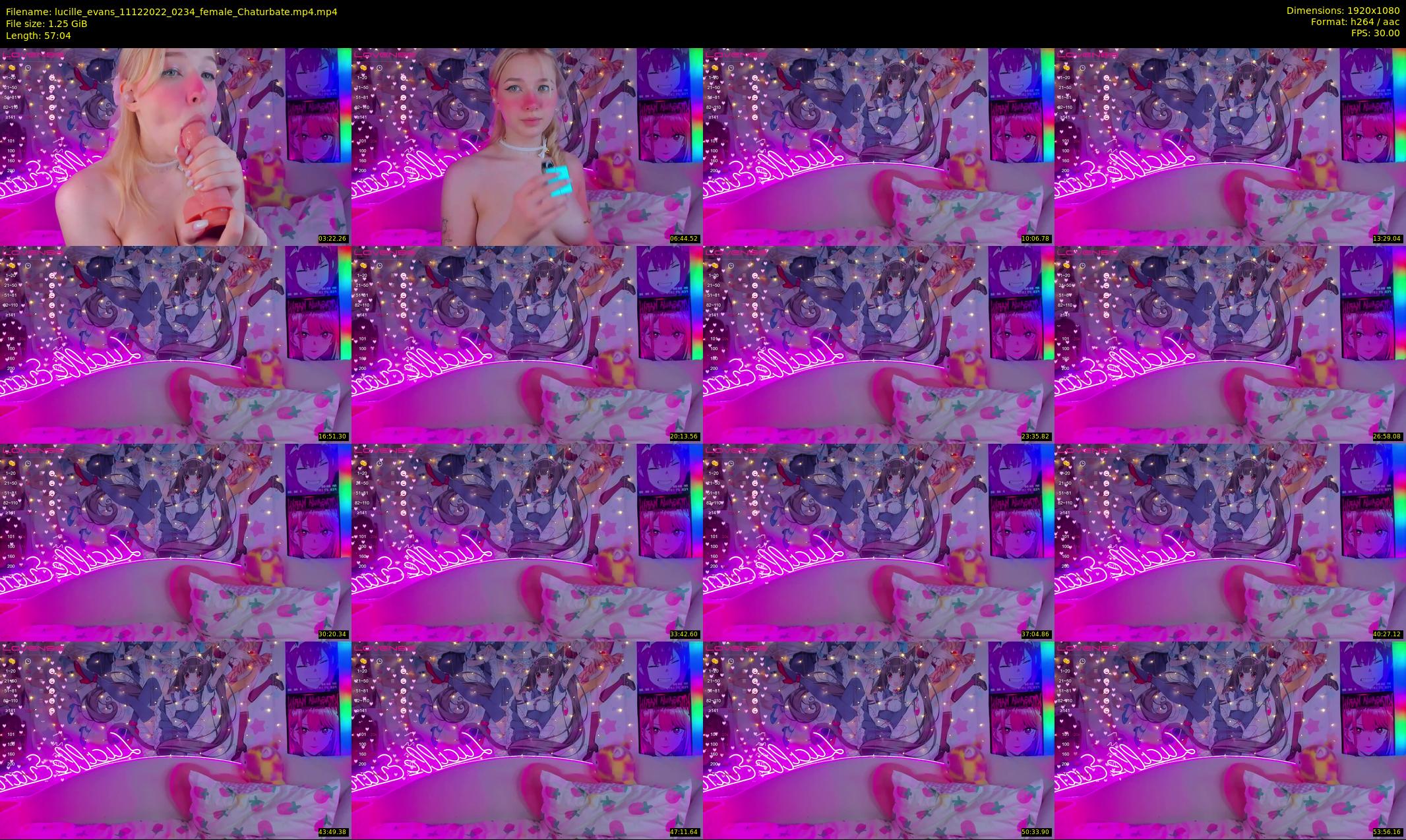 lucille_evans — 58 minute Chaturbate female cam show recording, 1080p, Dec 11, 2022