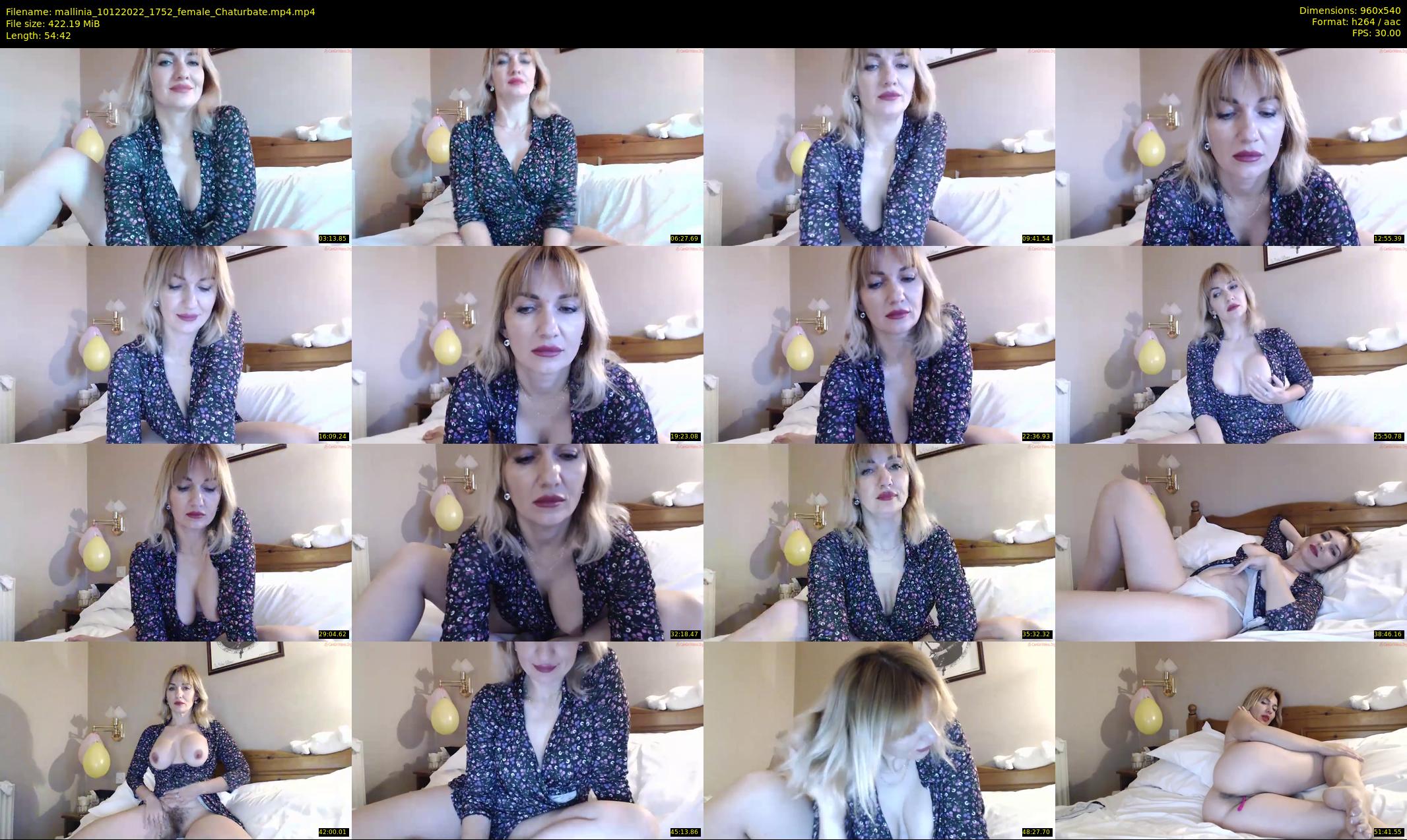 mallinia — 55 minute Chaturbate female cam show recording, 480p, Dec 10, 2022