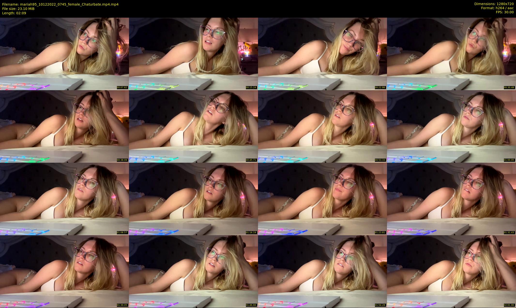 mariah95 — 3 minute Chaturbate female cam show recording, 720p, Dec 10, 2022