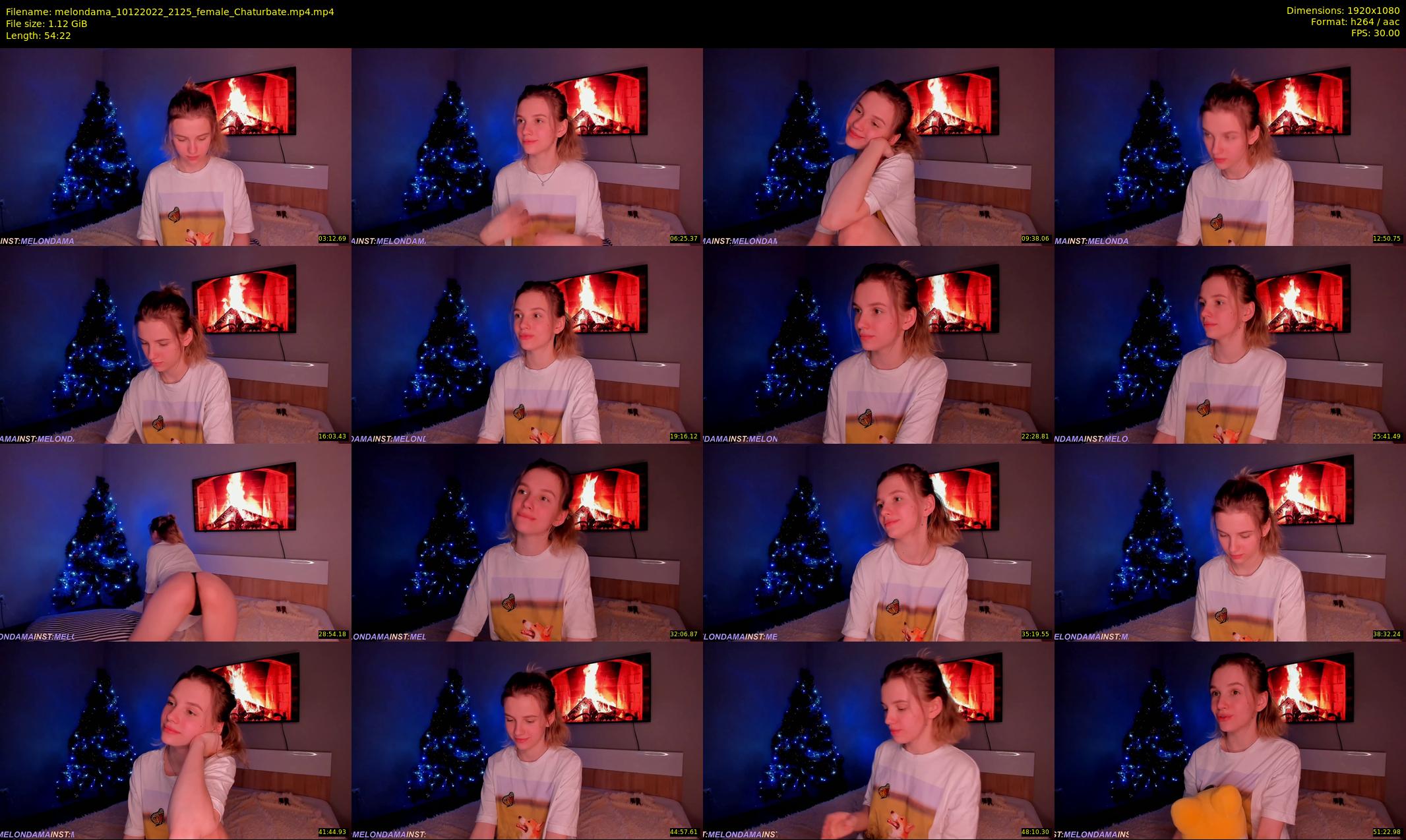 melondama — 55 minute Chaturbate female cam show recording, 1080p, Dec 10, 2022