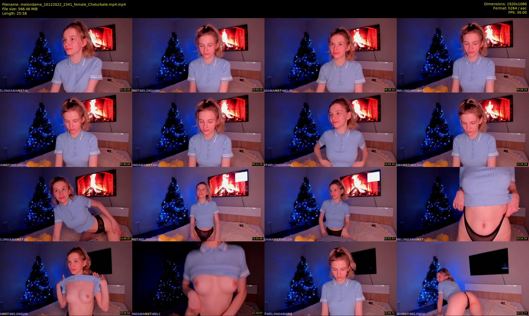 melondama — 26 minute Chaturbate female cam show recording, 1080p, Dec 10, 2022