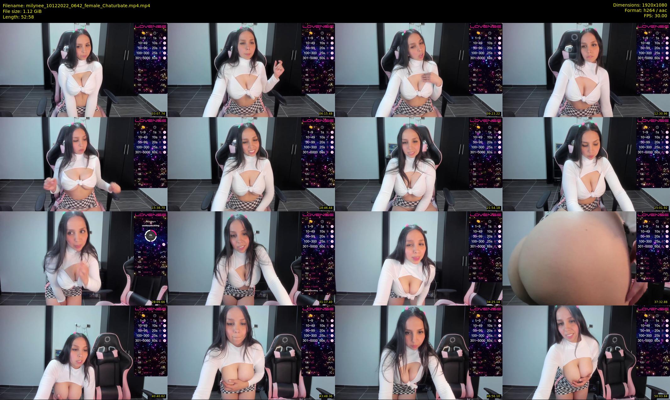 milynee — 53 minute Chaturbate female cam show recording, 1080p, Dec 10, 2022