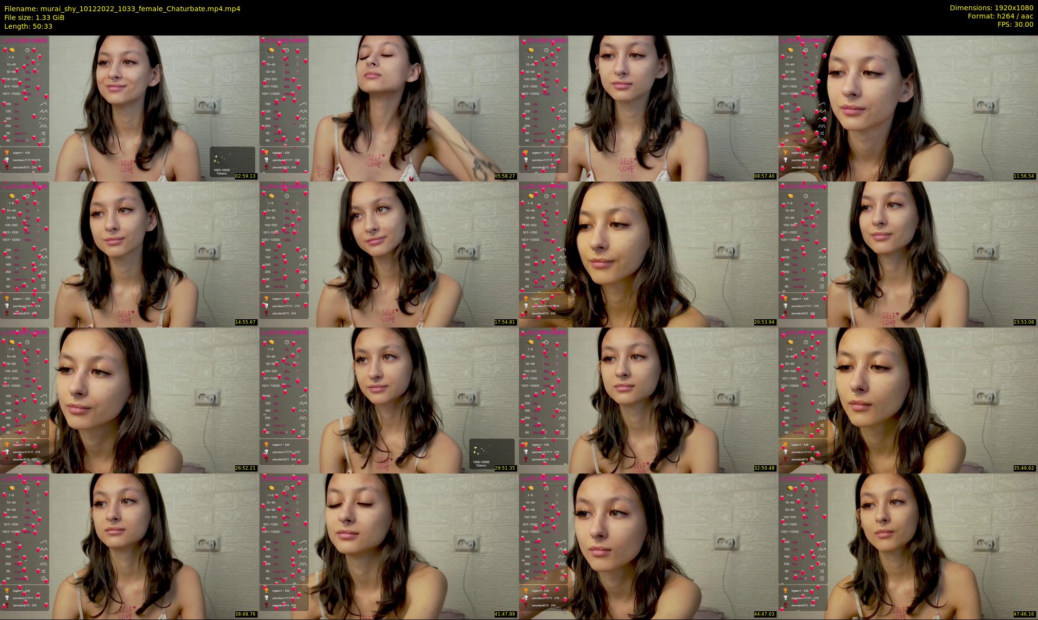 murai_shy — 51 minute Chaturbate female cam show recording, 1080p, Dec 10, 2022