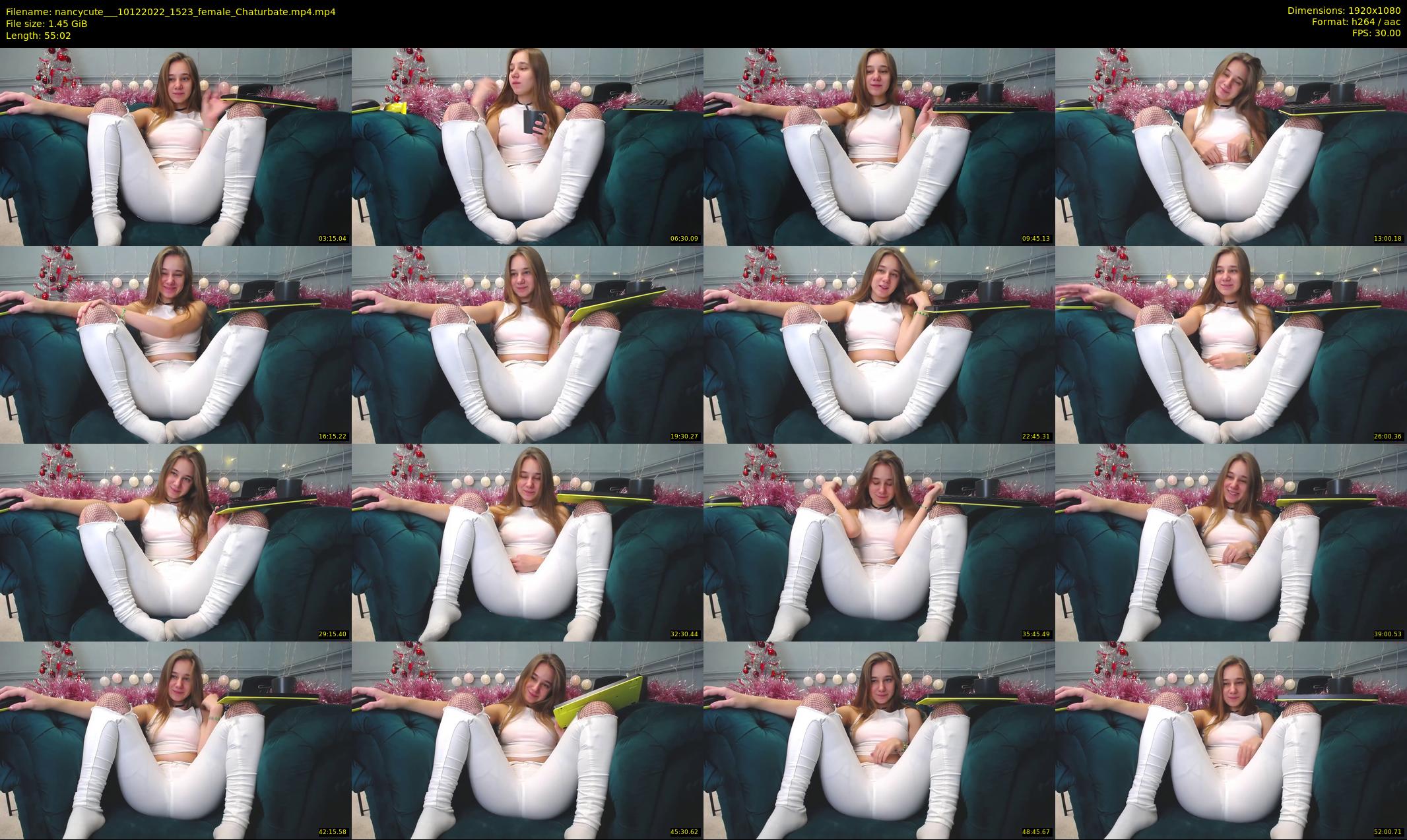 nancycute__ — 56 minute Chaturbate female cam show recording, 1080p, Dec 10, 2022