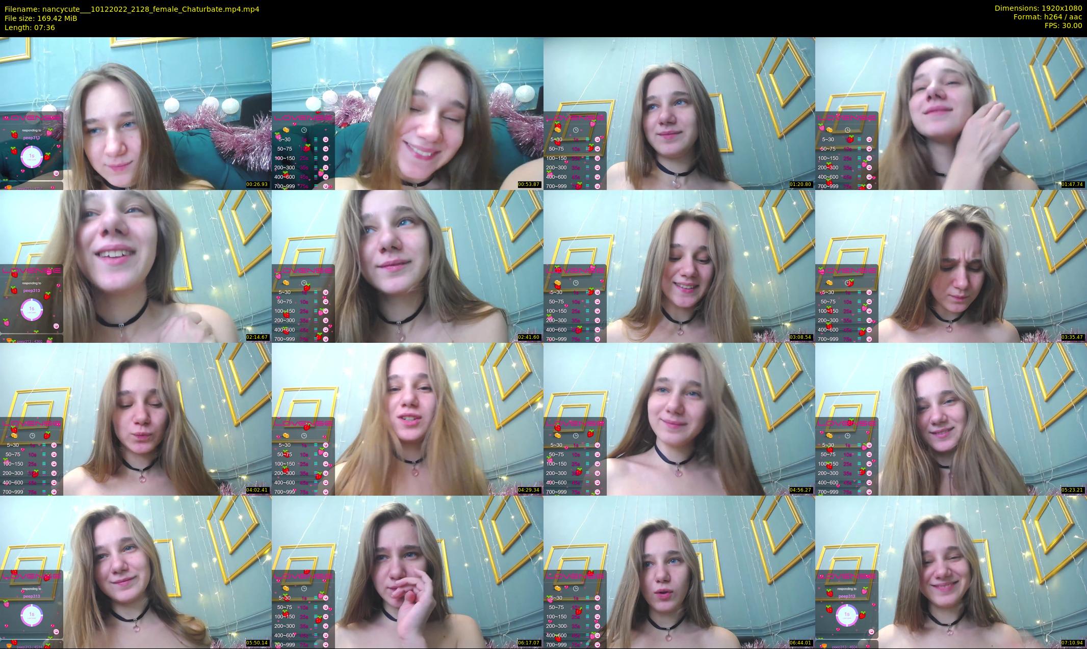 nancycute__ — 8 minute Chaturbate female cam show recording, 1080p, Dec 10, 2022