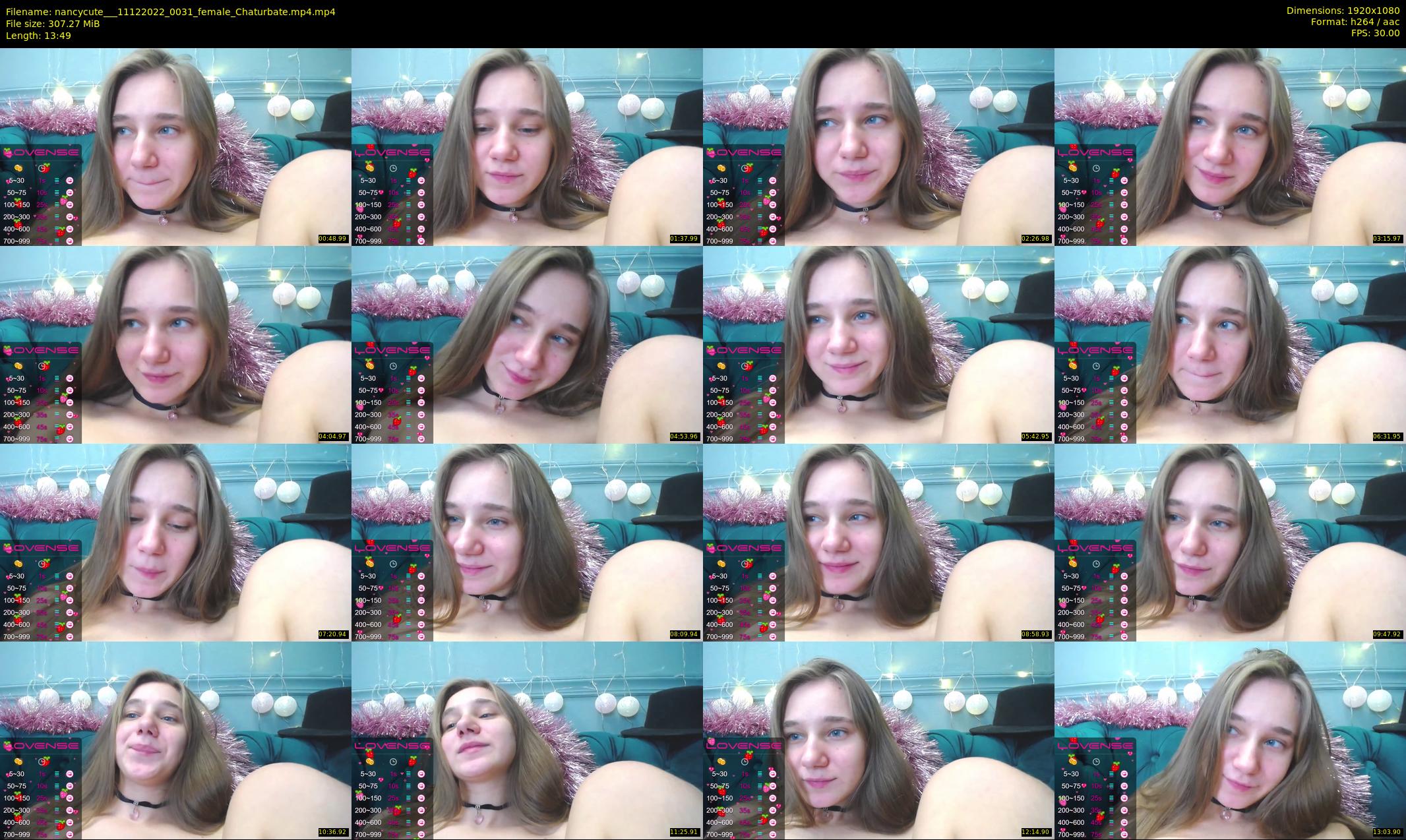 nancycute__ — 14 minute Chaturbate female cam show recording, 1080p, Dec 11, 2022