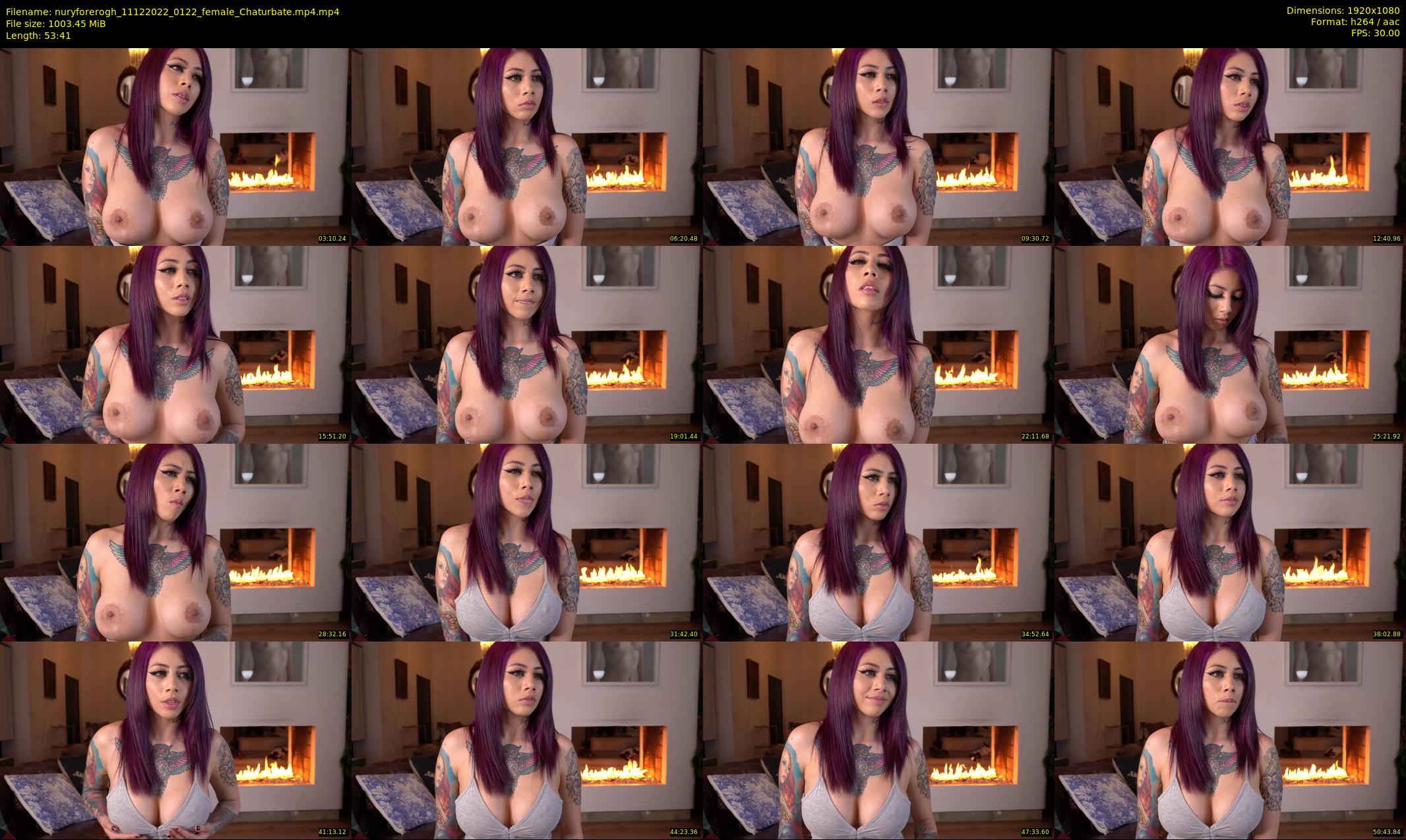 nuryforerogh — 54 minute Chaturbate female cam show recording, 1080p, Dec 11, 2022